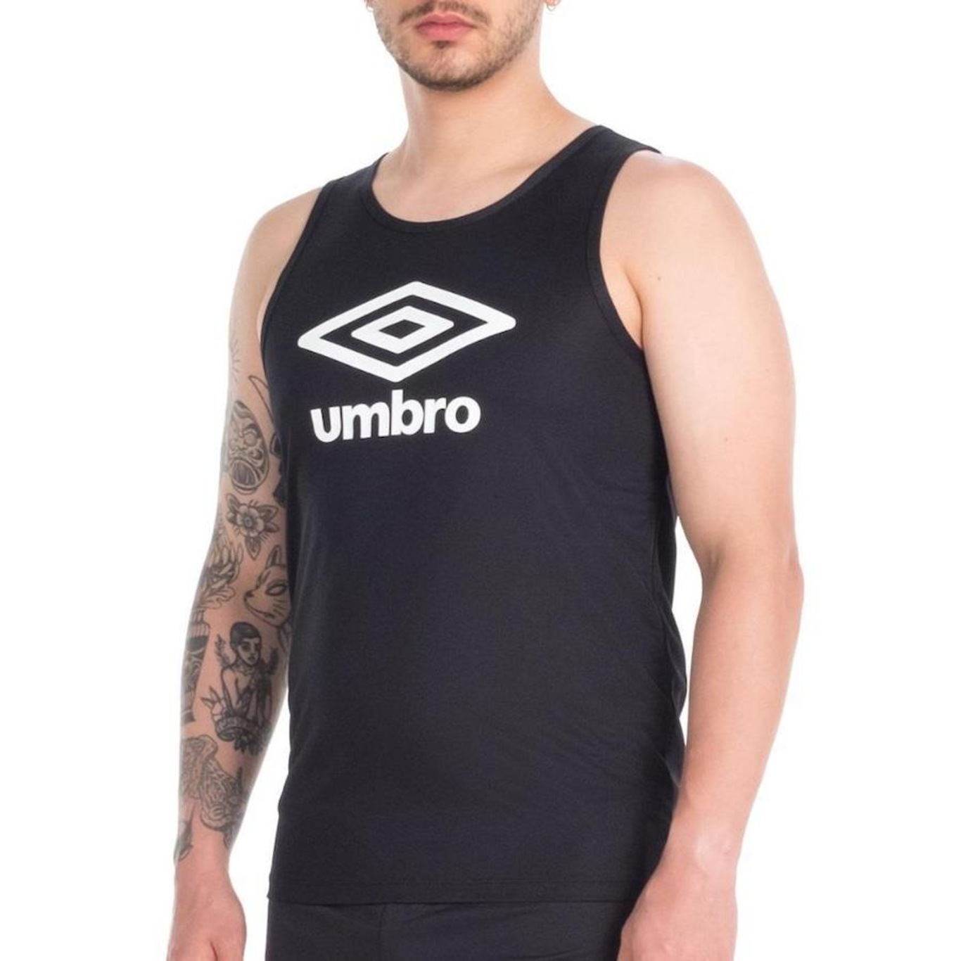 Camiseta Regata Umbro Essential Diamond - Masculina - Foto 2