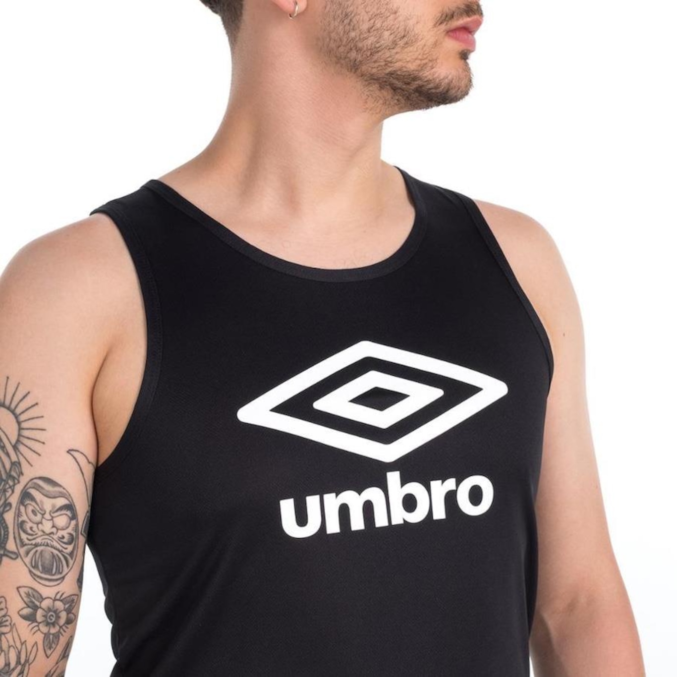 Camiseta Regata Umbro Essential Diamond - Masculina - Foto 3