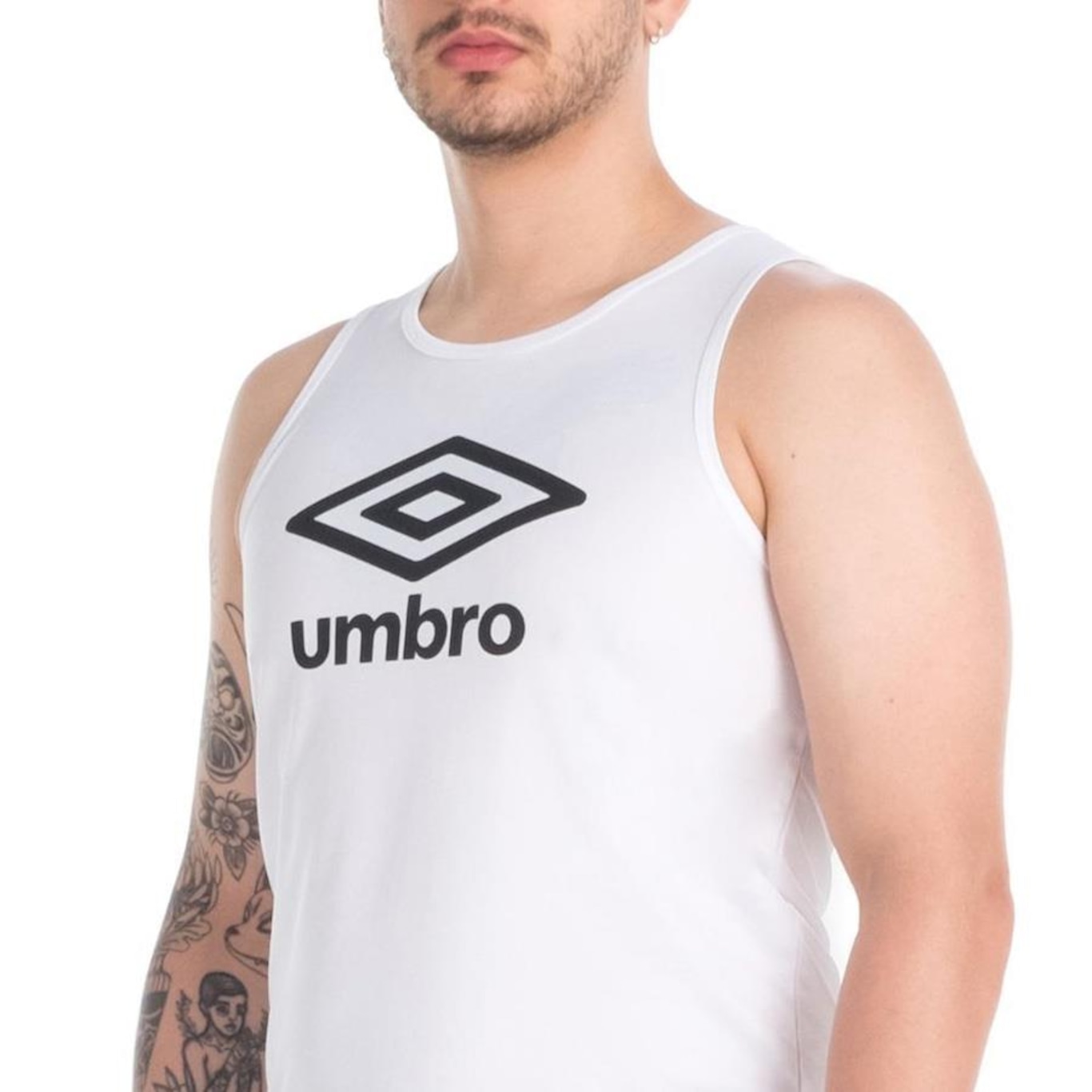 Camiseta Regata Umbro Essential Diamond - Masculina - Foto 2