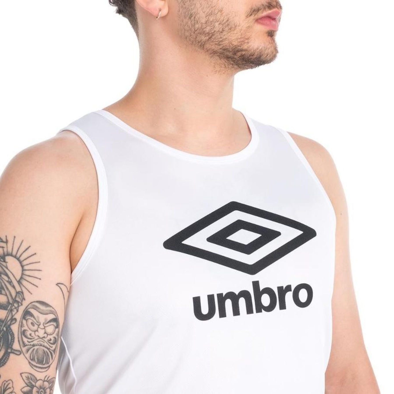 Camiseta Regata Umbro Essential Diamond - Masculina - Foto 3