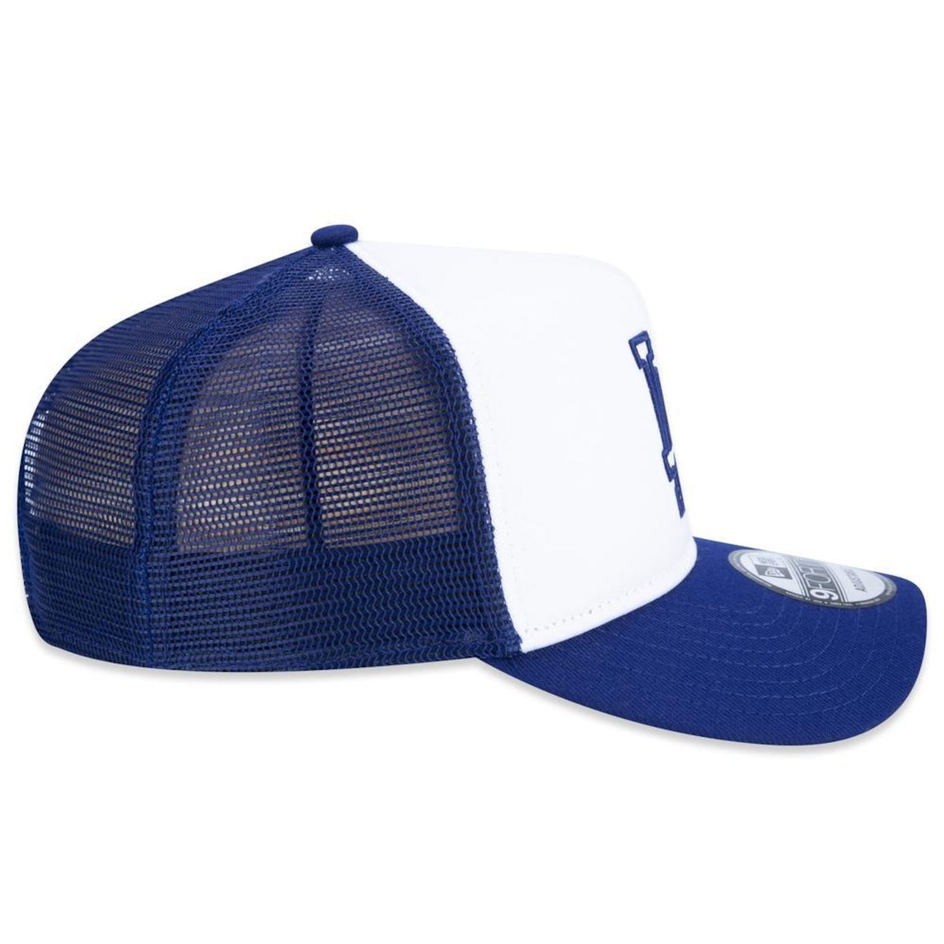 Boné Aba Curva New Era 9Forty A-Frame Trucker Los Angeles Dodgers Core MLB - Snapback - Adulto - Foto 5