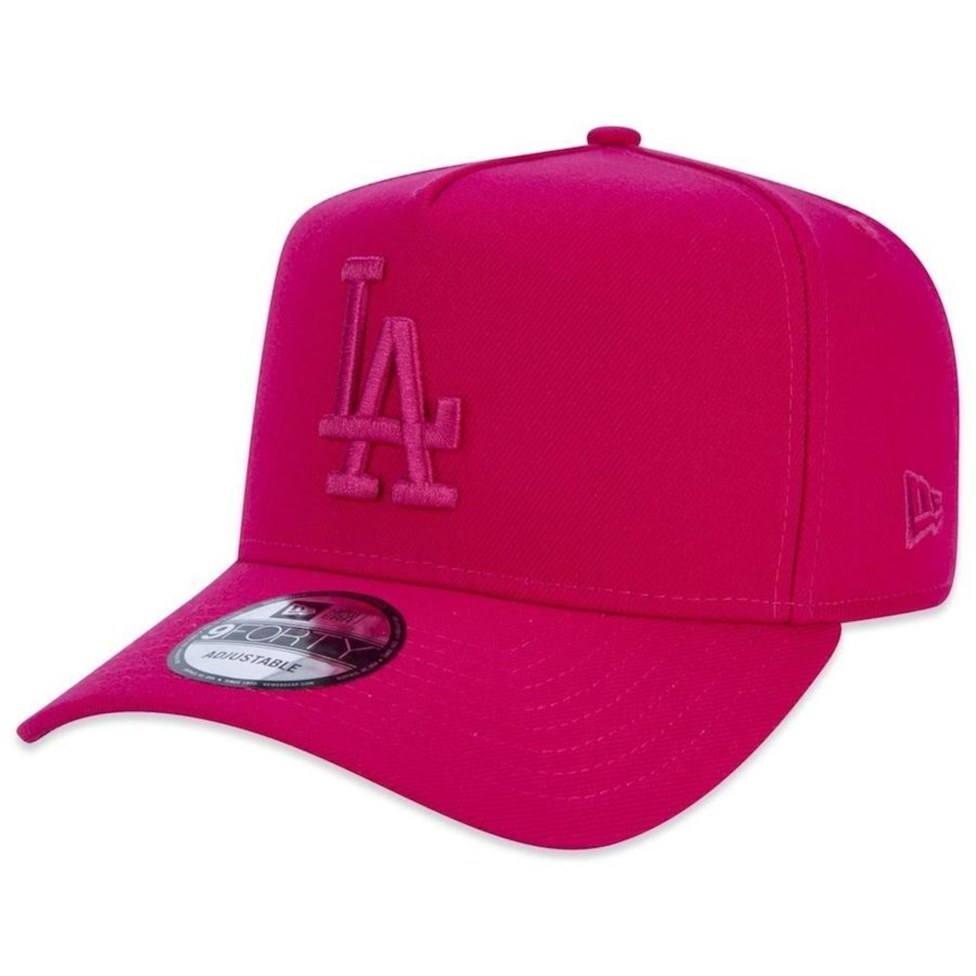 Boné Aba Curva New Era 9Forty A-Frame Los Angeles Dodgers Core MLB - Snapback - Adulto - Foto 1