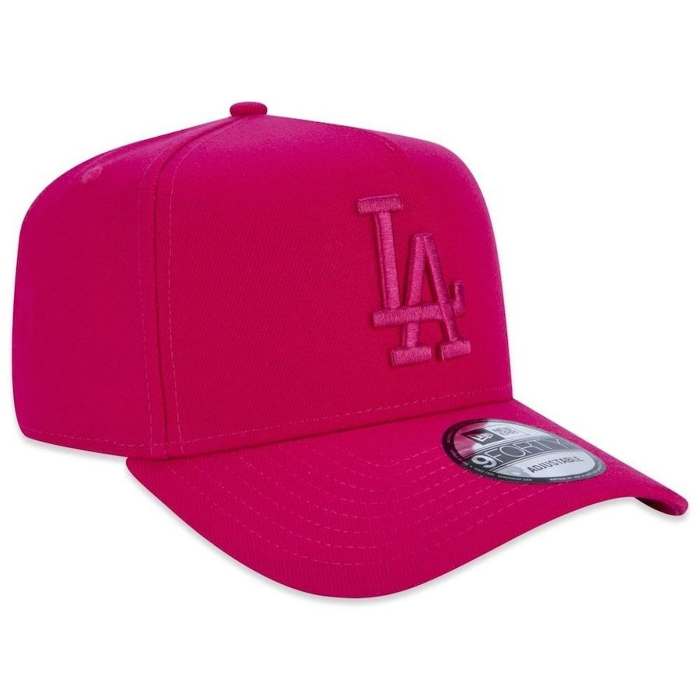 Boné Aba Curva New Era 9Forty A-Frame Los Angeles Dodgers Core MLB - Snapback - Adulto - Foto 2