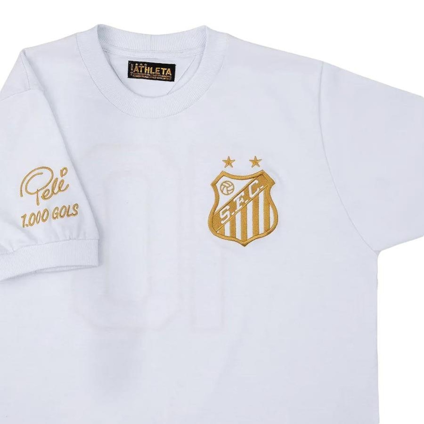 Camisa do Santos Pelé 1.000 Gols Athleta - Feminina - Foto 4