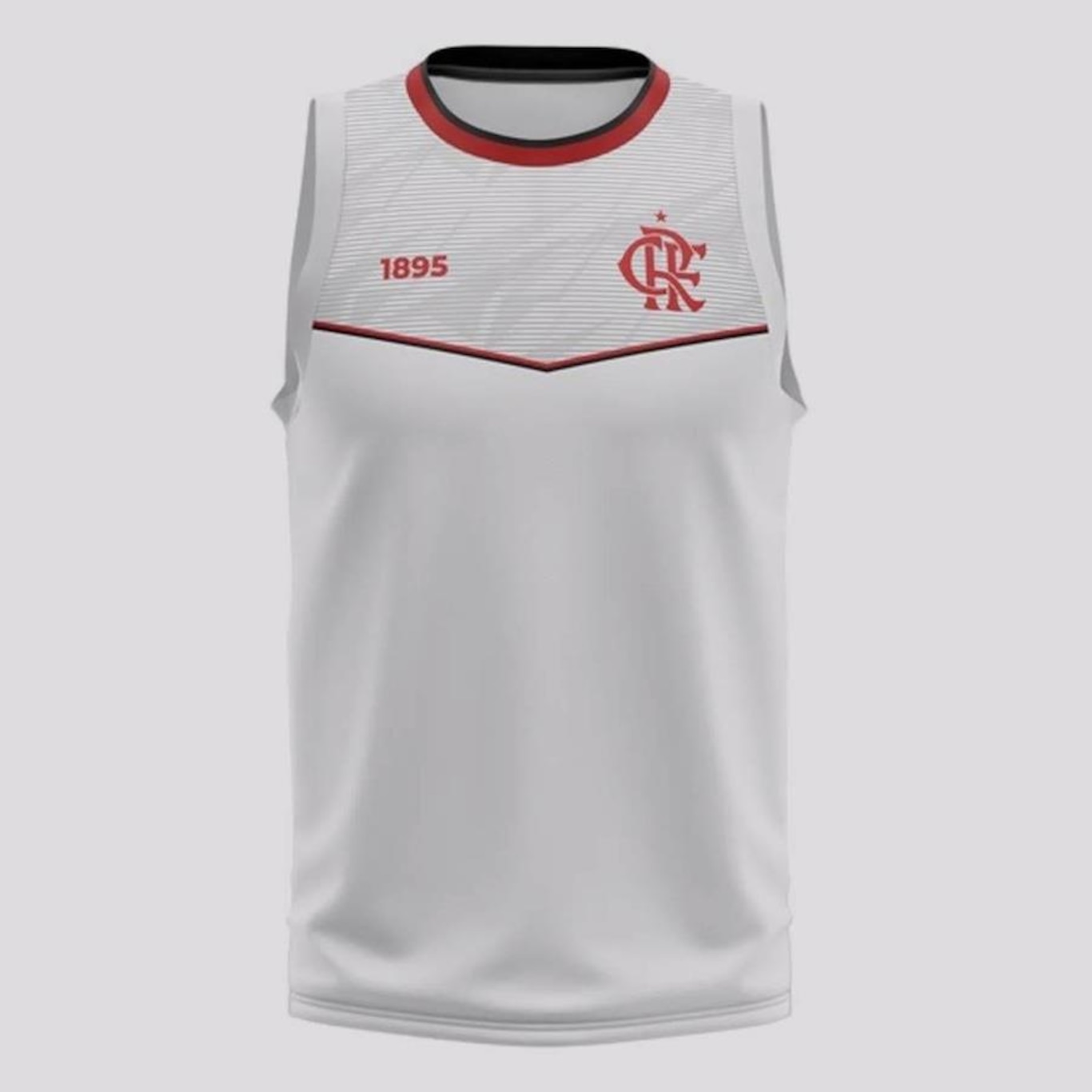 Camiseta Regata do Flamengo Opal Braziline - Infantil - Foto 1