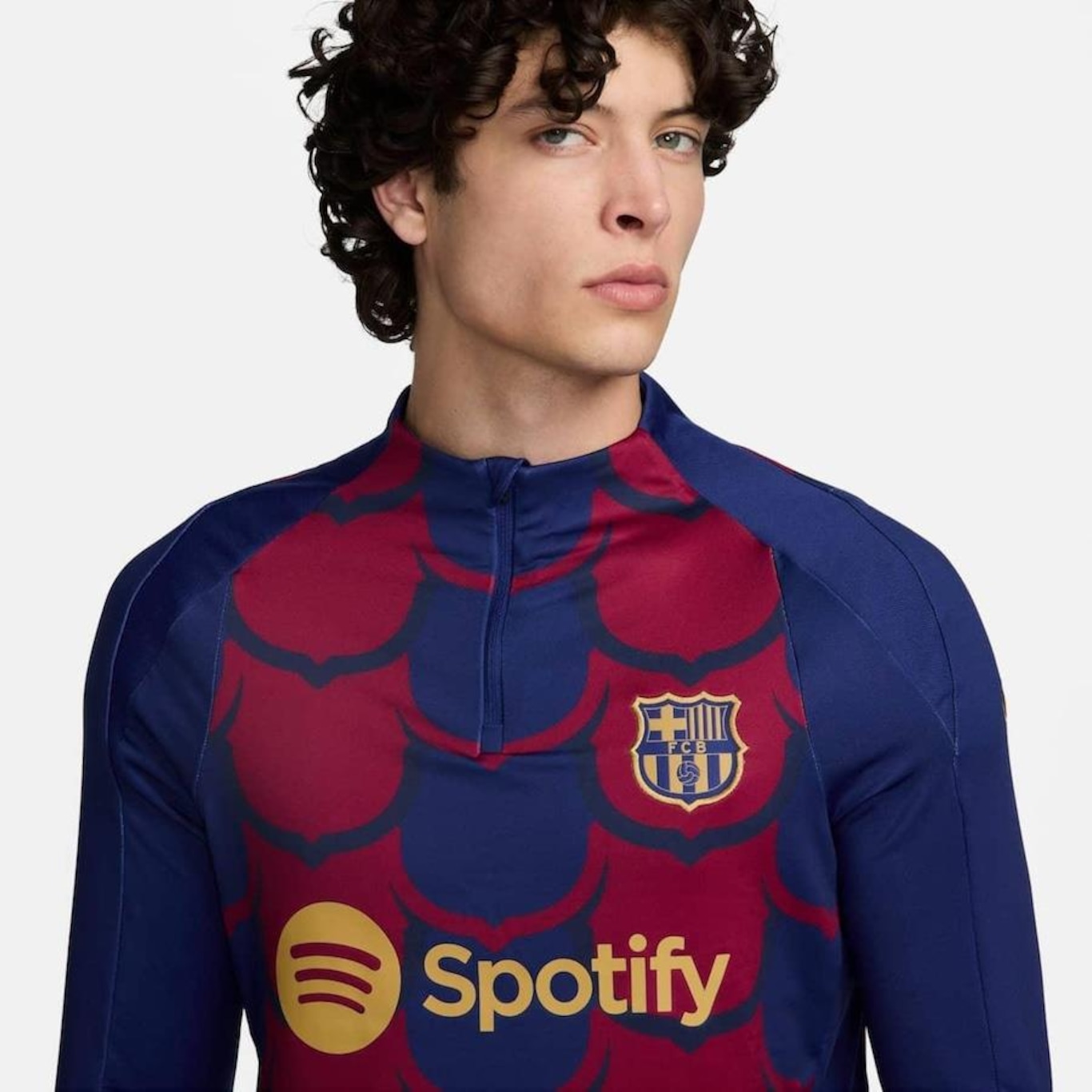 Camiseta Nike Barcelona Strike - Masculina - Foto 3