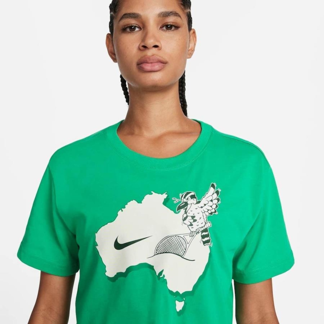 Camiseta Nike Court Slam - Feminina - Foto 3