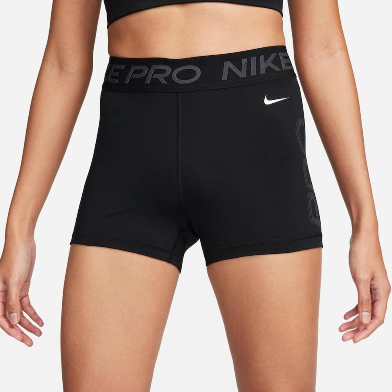 Shorts Nike Pro Dri-Fit - Feminino - Foto 2