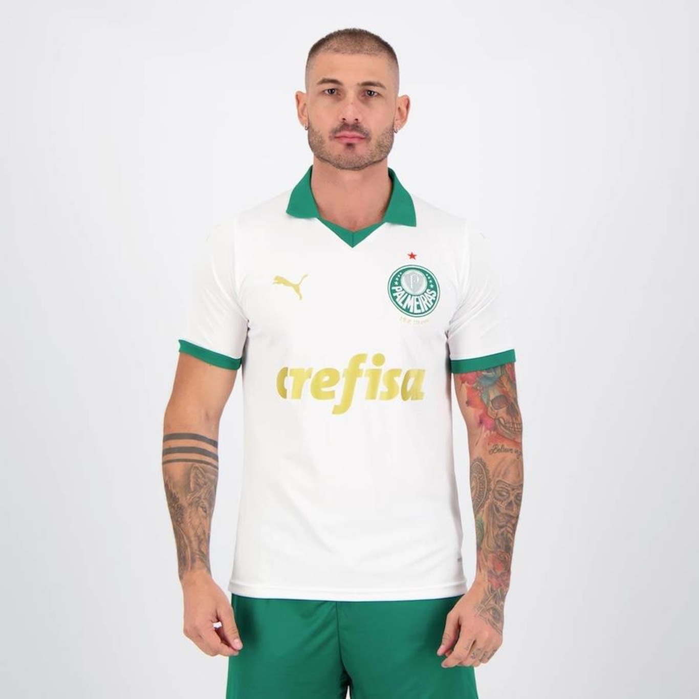 Camisa 2 do Palmeiras 2024 5 Aníbal Puma - Masculina - Foto 1