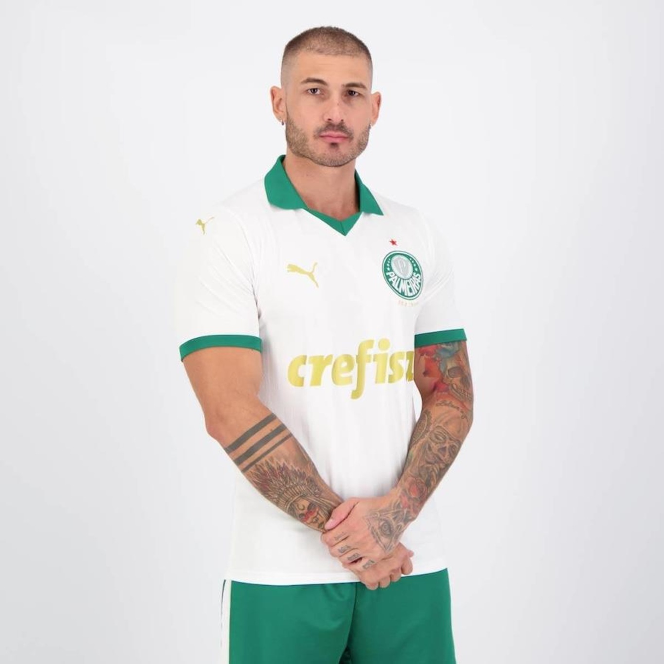 Camisa 2 do Palmeiras 2024 5 Aníbal Puma - Masculina - Foto 3