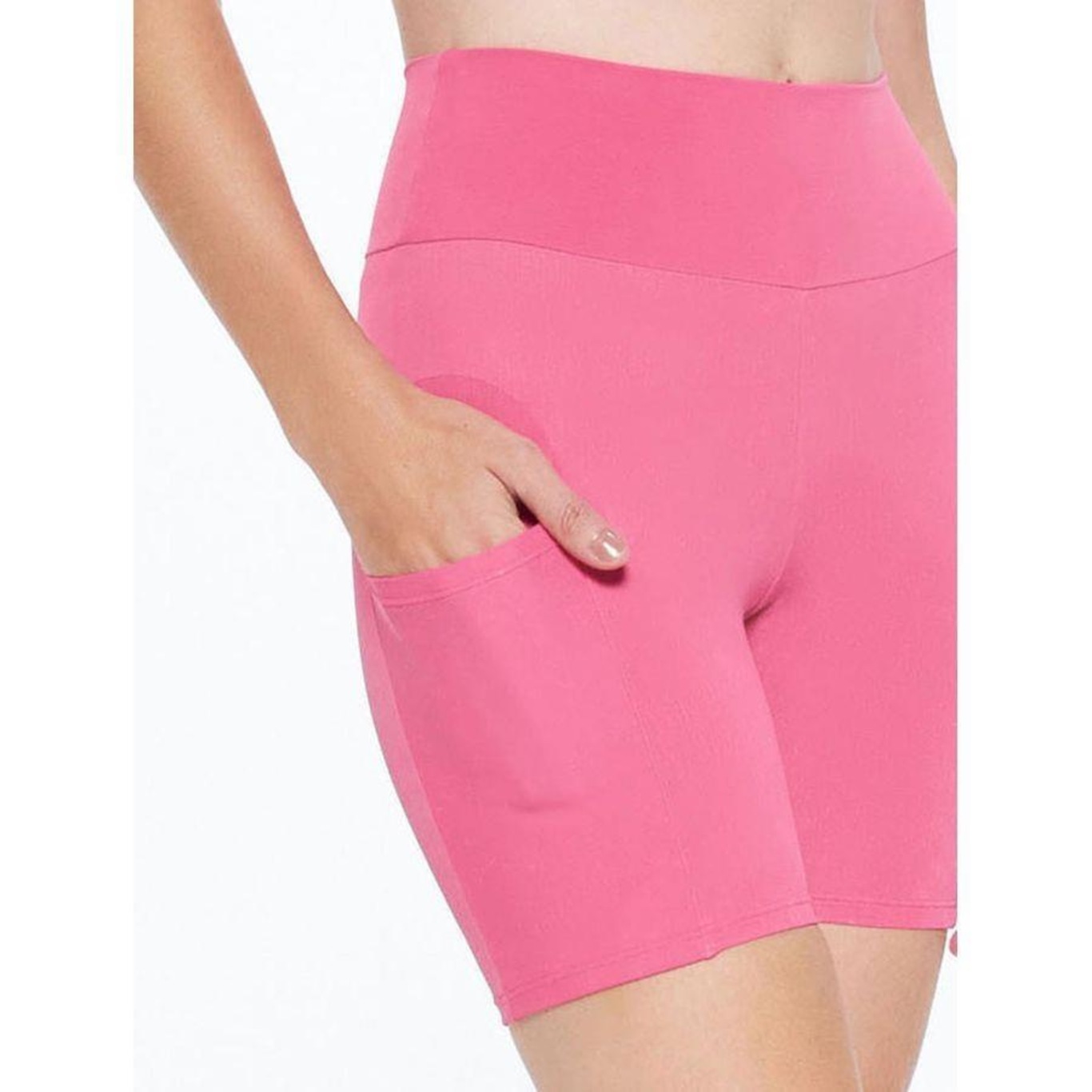 Shorts Bodyforsure Liso Action - Feminino - Foto 5