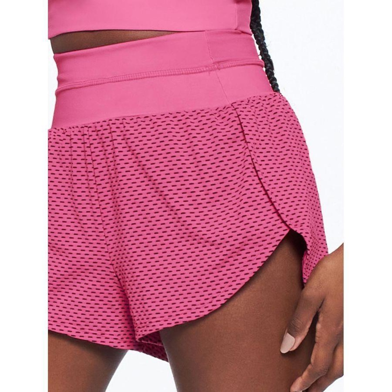 Shorts Bodyforsure Liso Essentials - Feminino - Foto 5