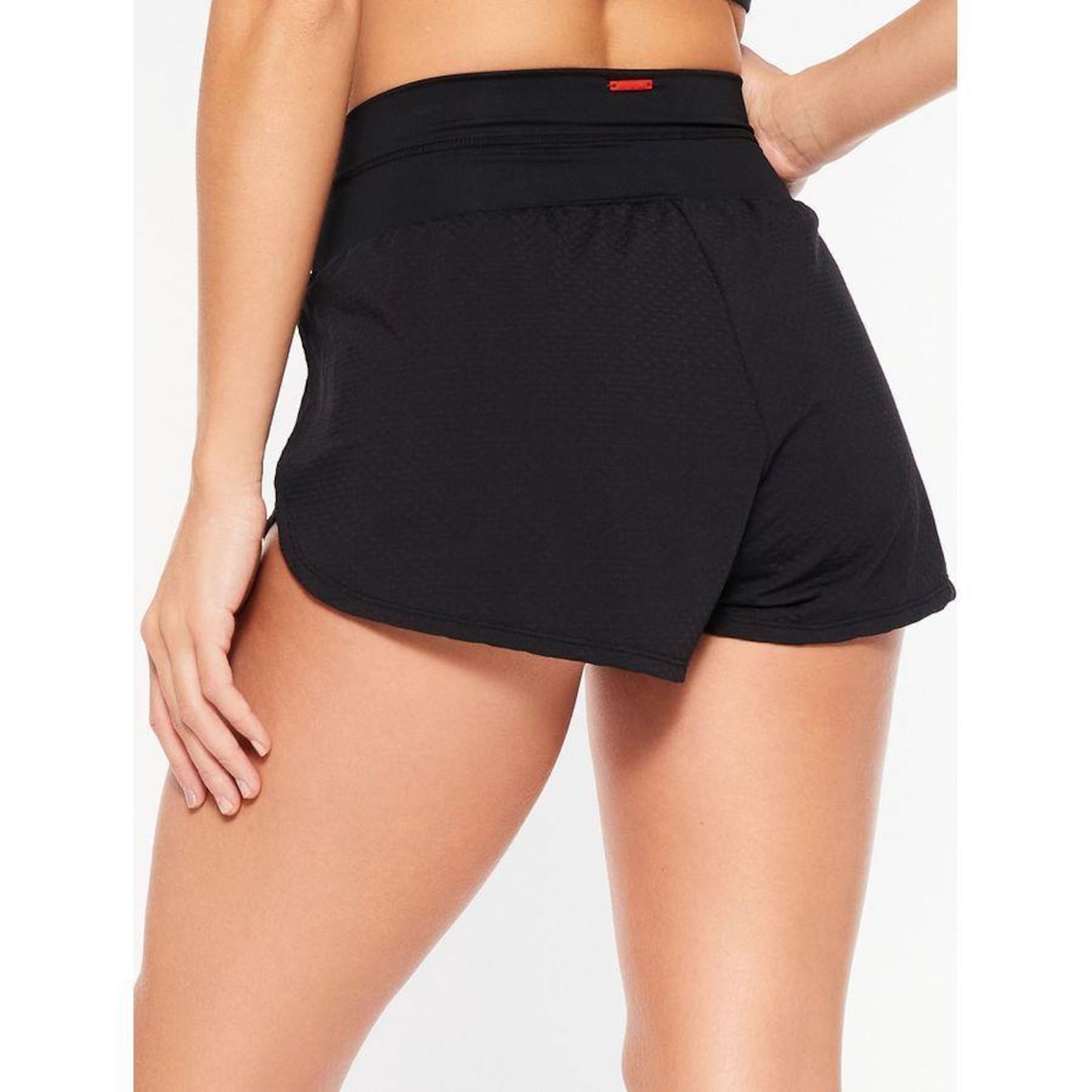 Shorts Bodyforsure Liso Essentials - Feminino - Foto 3