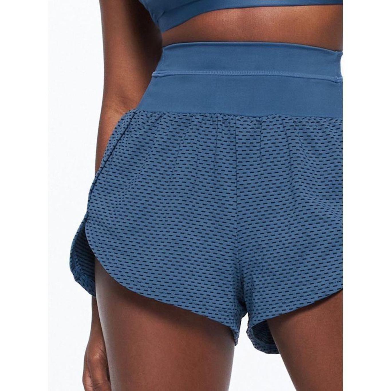 Shorts Bodyforsure Liso Essentials - Feminino - Foto 5