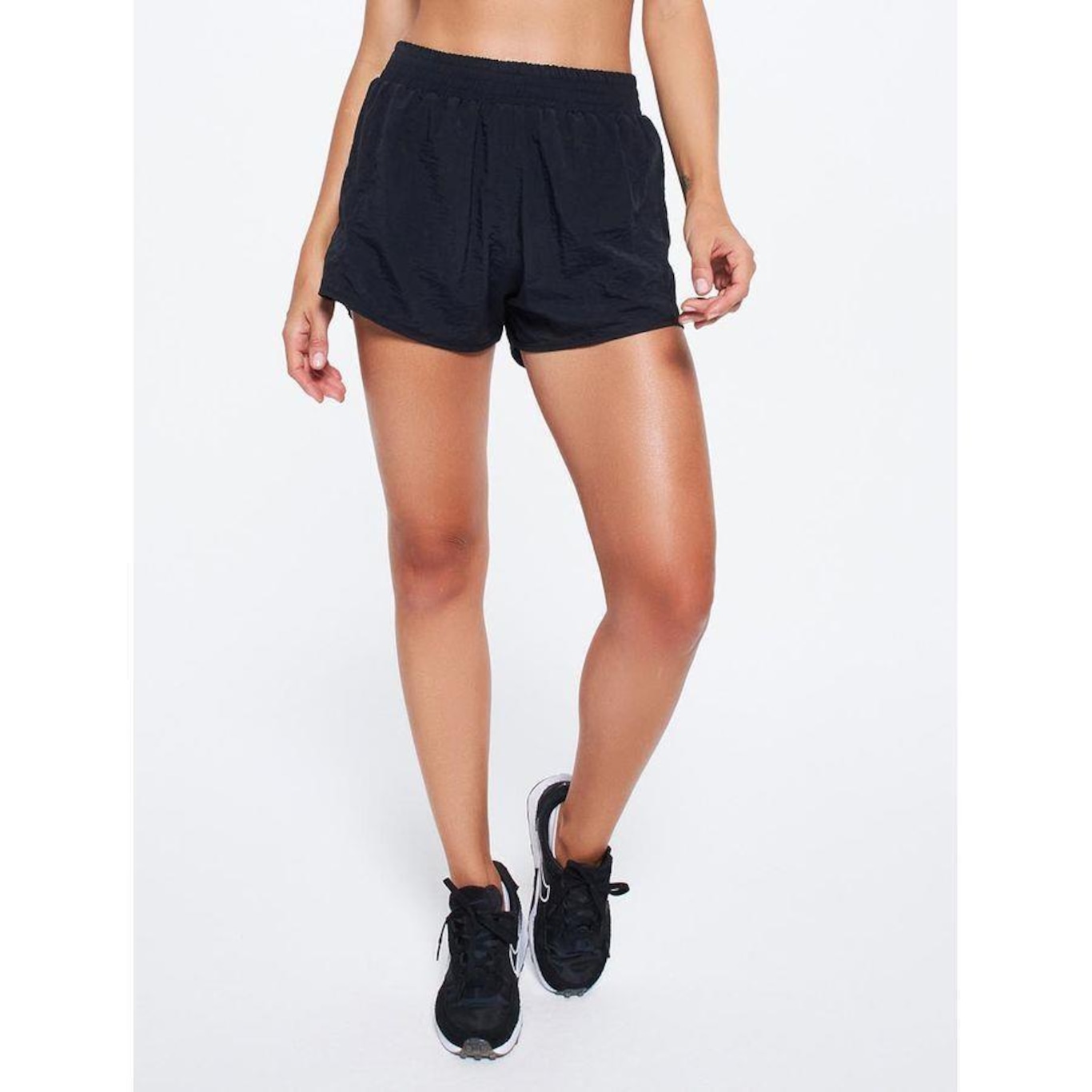 Shorts Bodyforsure Liso Dancing - Feminino - Foto 1