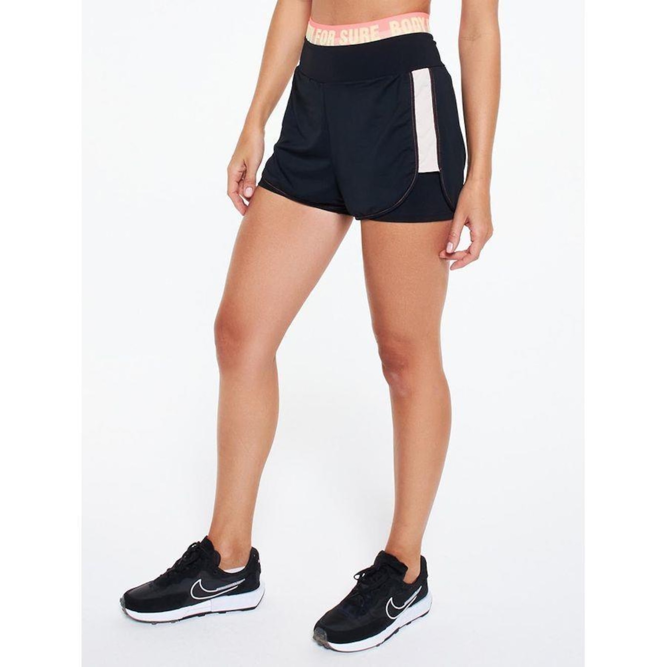 Shorts Bodyforsure com Cós em Elástico Outline - Feminino - Foto 4