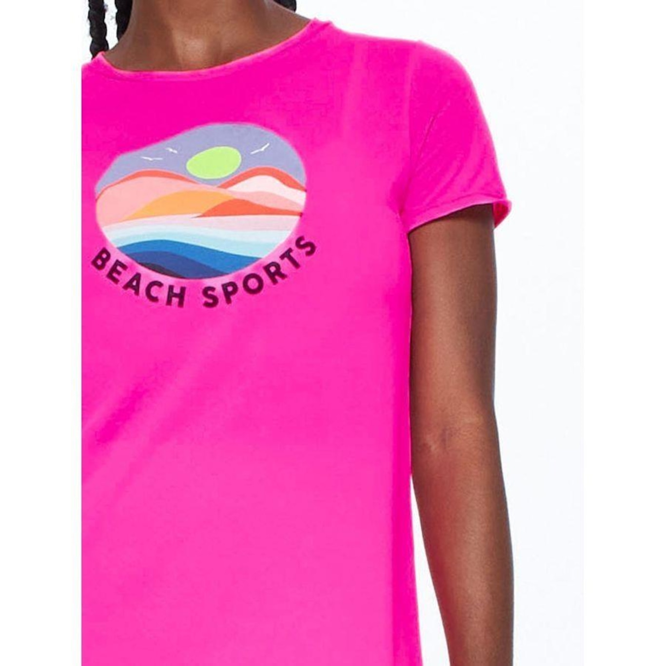 Camiseta Bodyforsure Lisa Beach Sports - Feminina - Foto 5