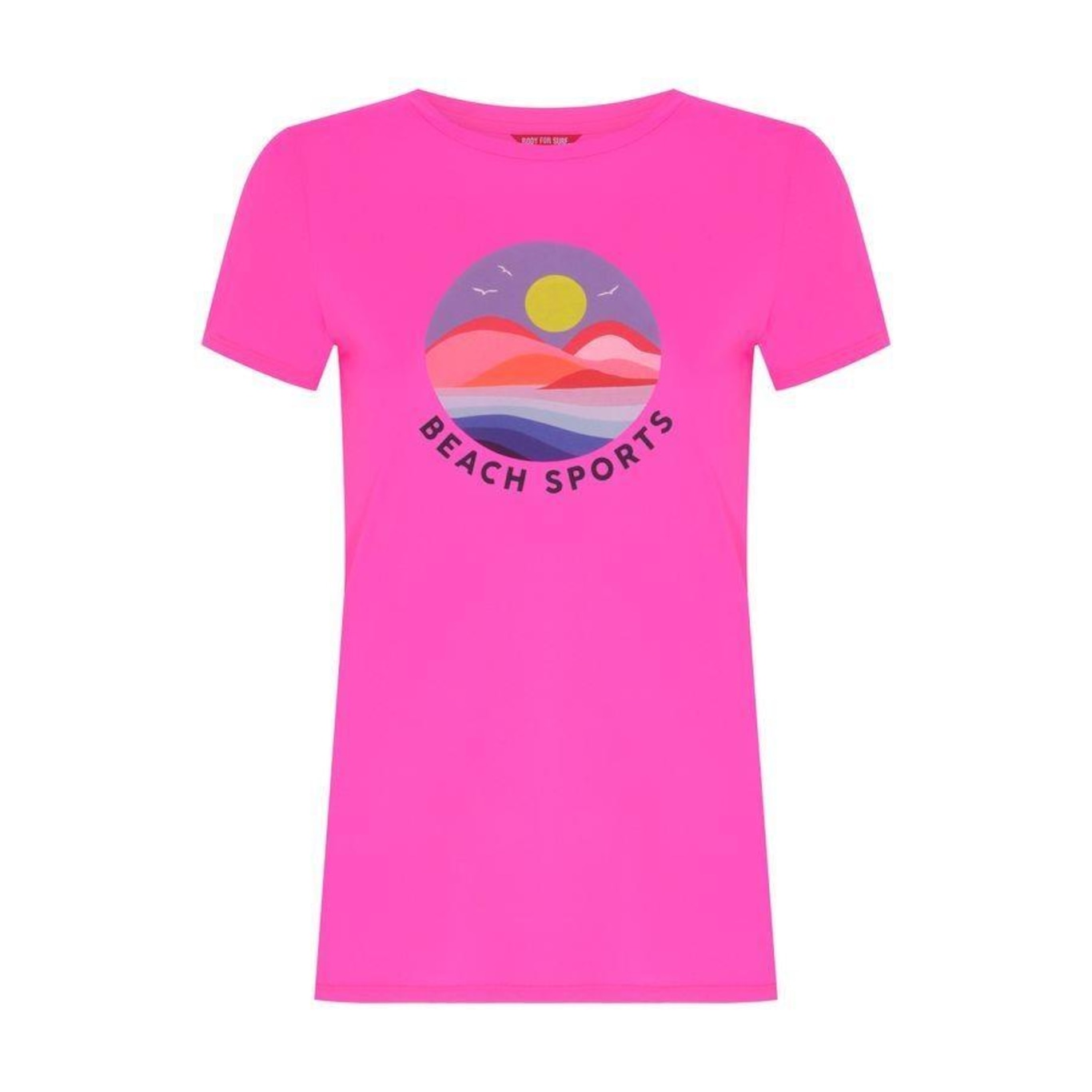 Camiseta Bodyforsure Lisa Beach Sports - Feminina - Foto 6