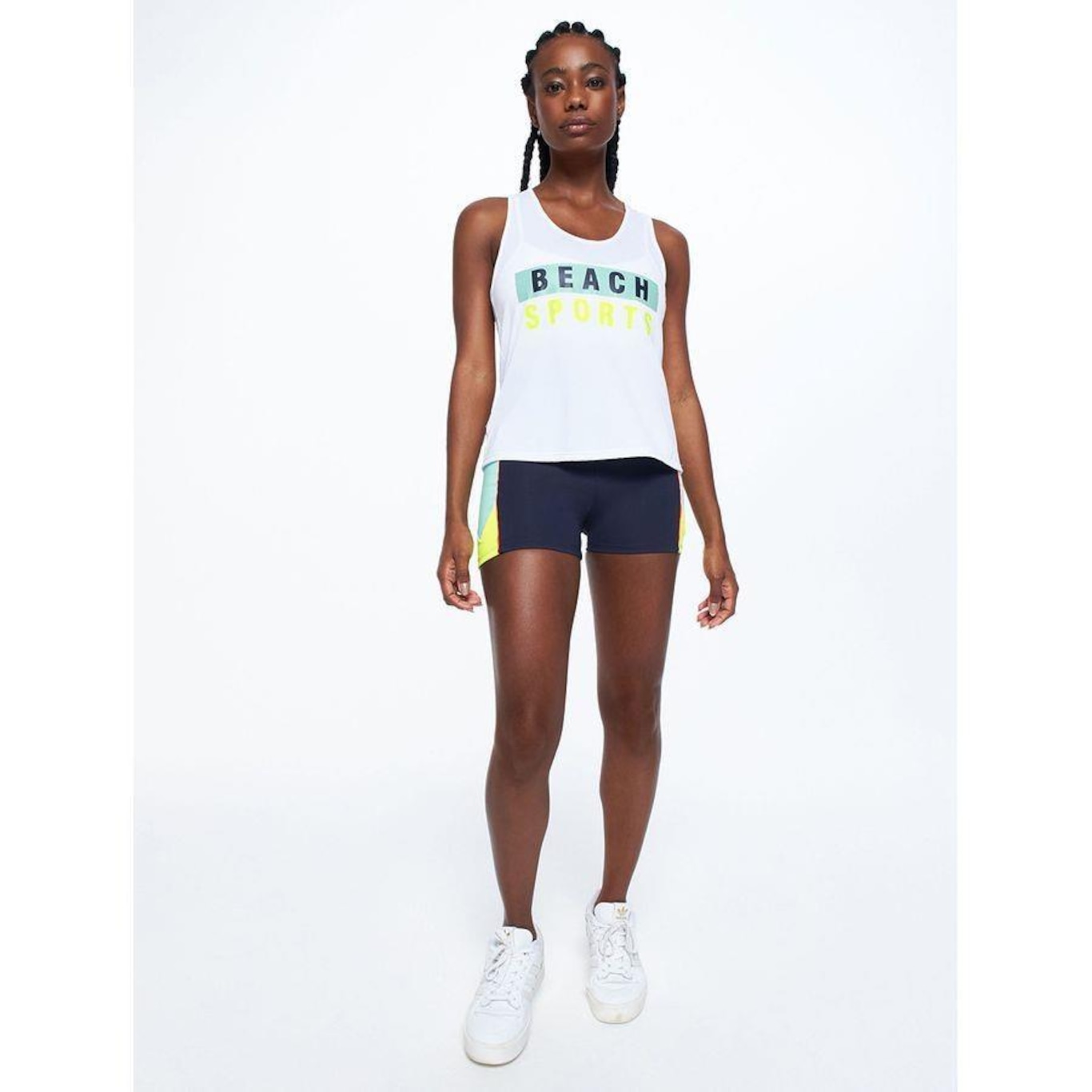 Camiseta Regata Bodyforsure Lisa Beach Sports - Feminina - Foto 1