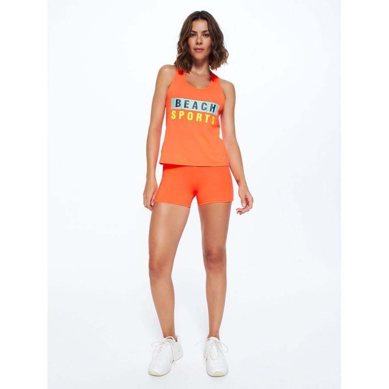 Camiseta Regata Bodyforsure Lisa Beach Sports - Feminina - Foto 1