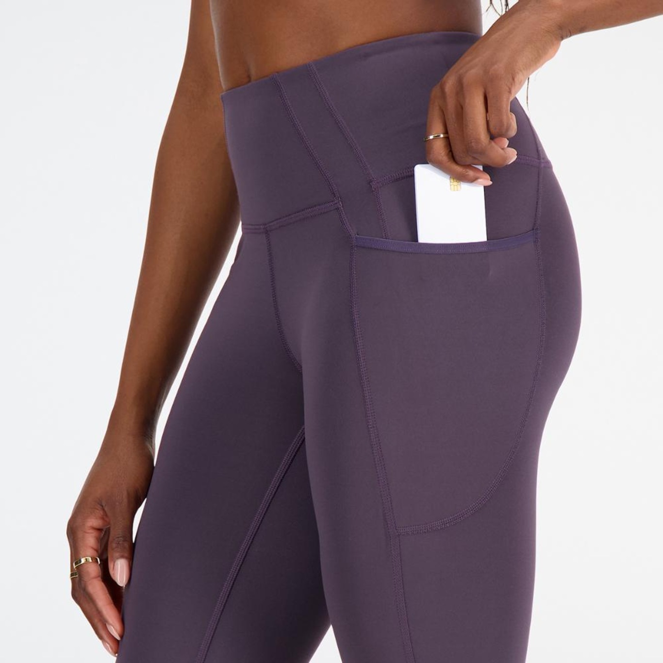 Calça Legging New Balance Achiever - Feminina - Foto 5