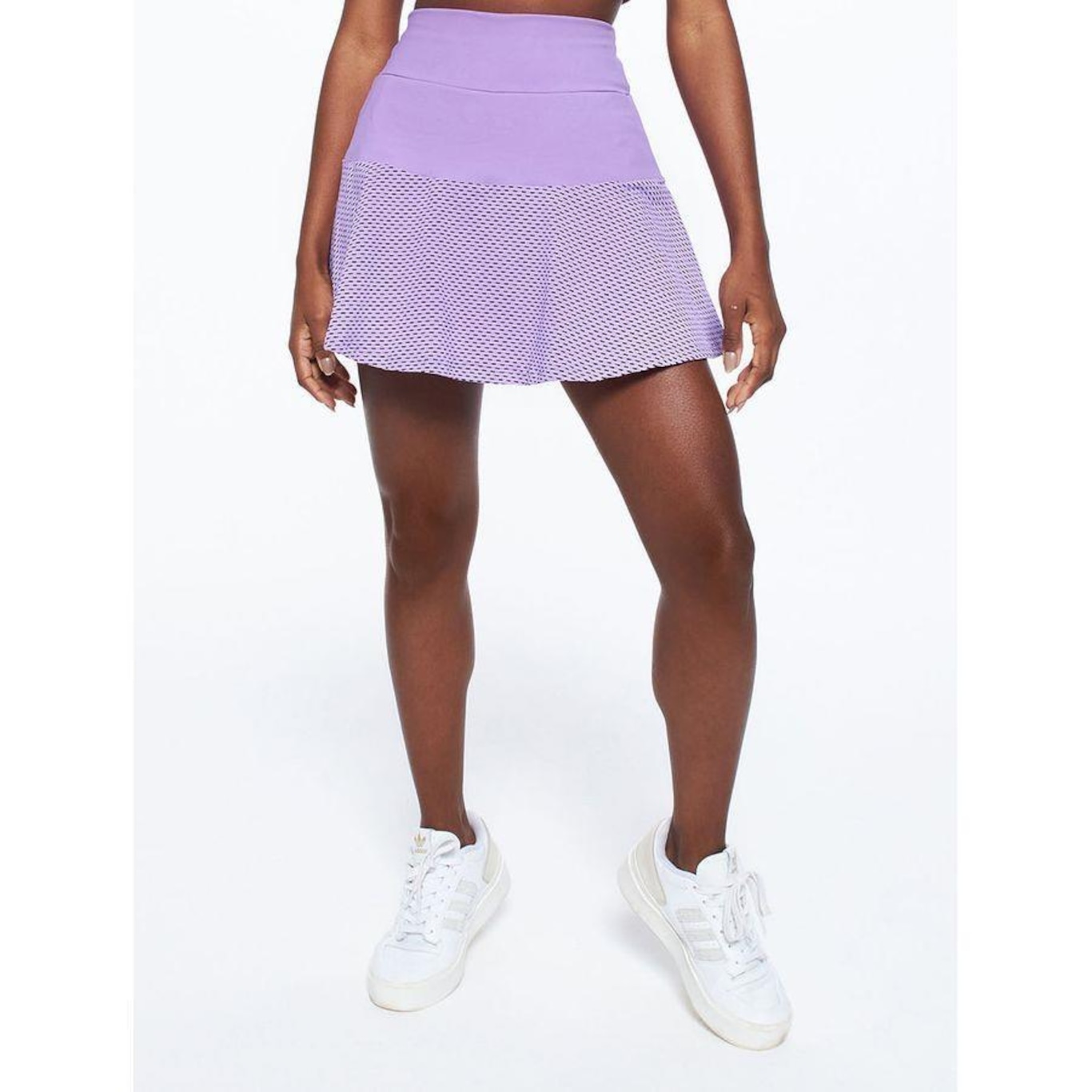 Saia Shorts Bodyforsure Liso Essentials - Feminina - Foto 1