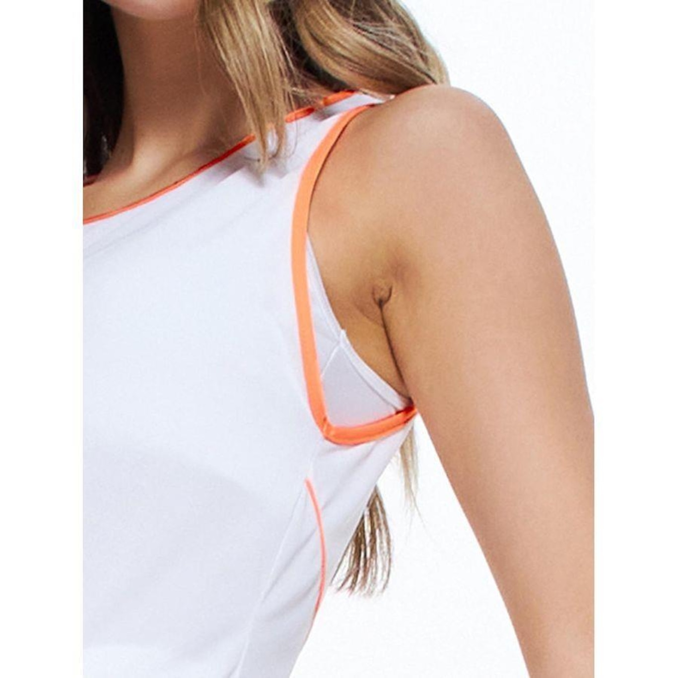 Camiseta Regata Bodyforsure com Recortes Move - Feminina - Foto 5