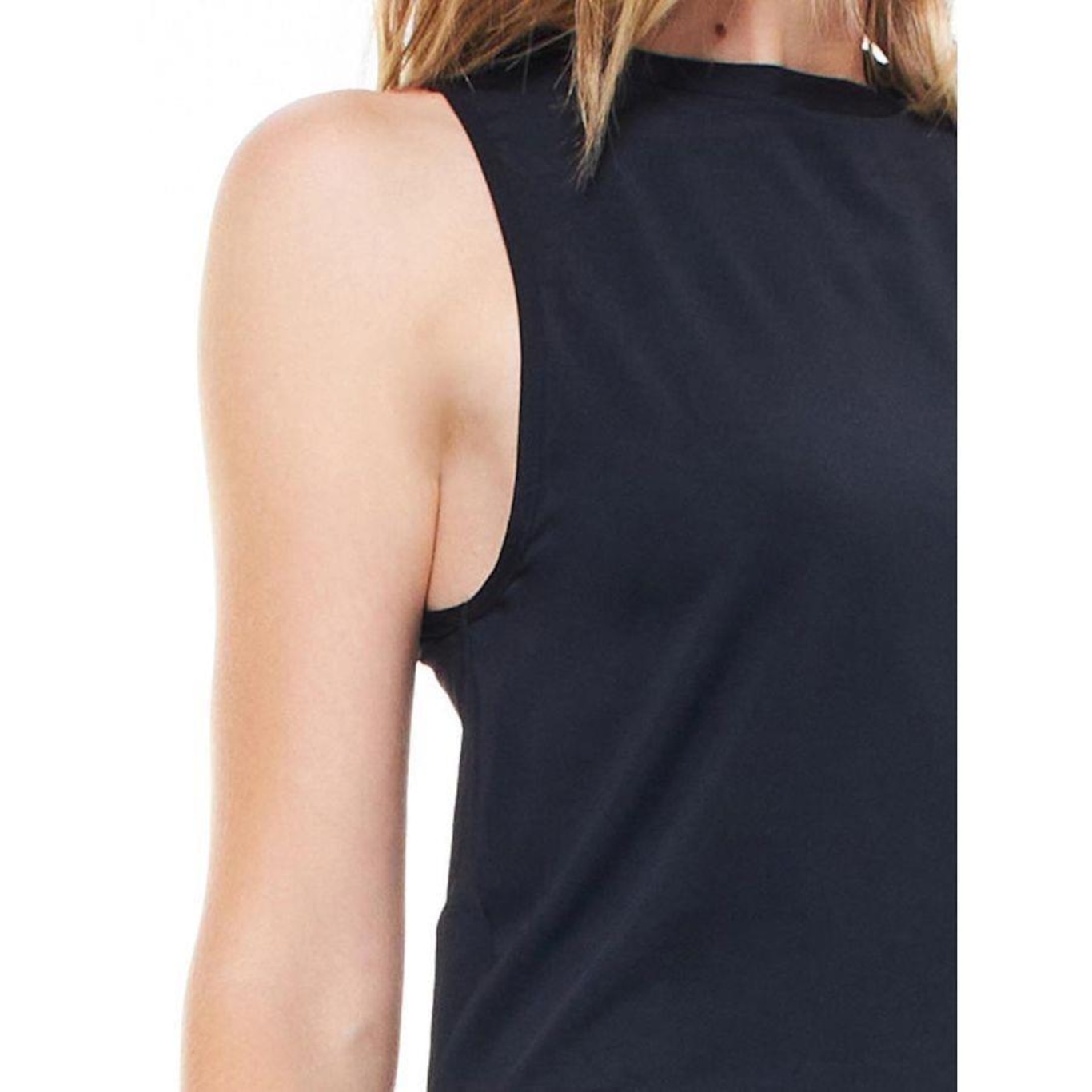 Camiseta Regata Cropped Bodyforsure Step - Feminina - Foto 5