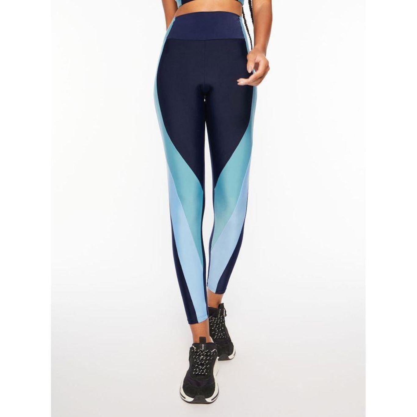 Calça Legging Bodyforsure Lisa 360 Soft - Feminina - Foto 1