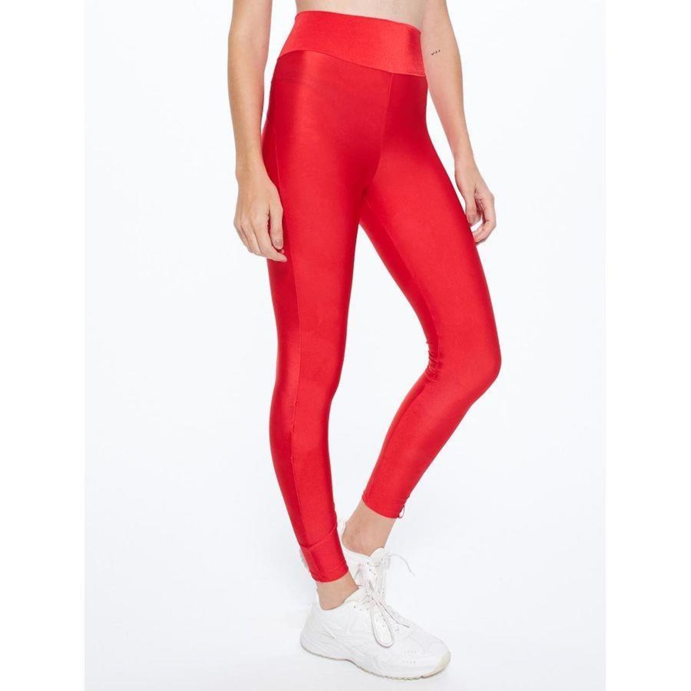 Calça Legging Bodyforsure Lisa com Cós Anatômico Classic - Feminina - Foto 4