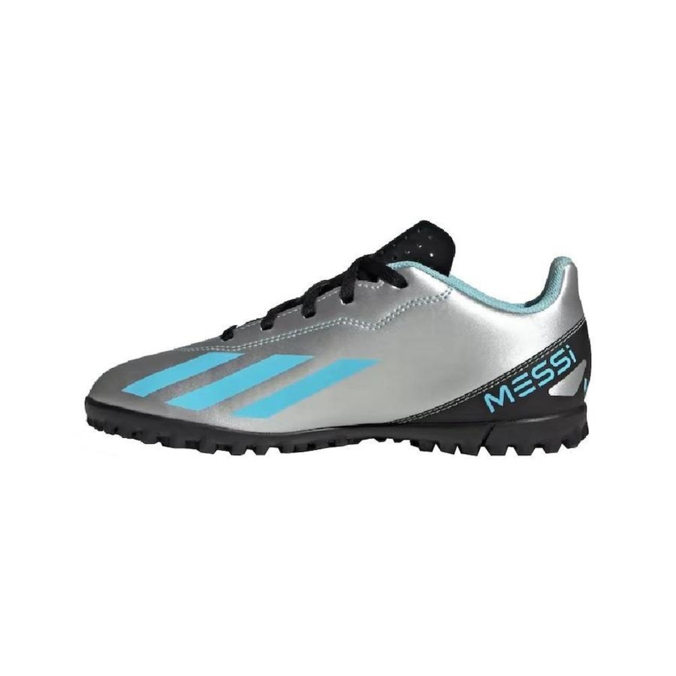 Chuteira Society adidas X Crazyfast Messi .4 Tf - Infantil - Foto 3