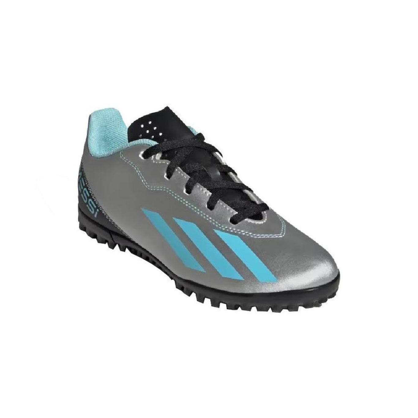 Chuteira Society adidas X Crazyfast Messi .4 Tf - Infantil - Foto 4