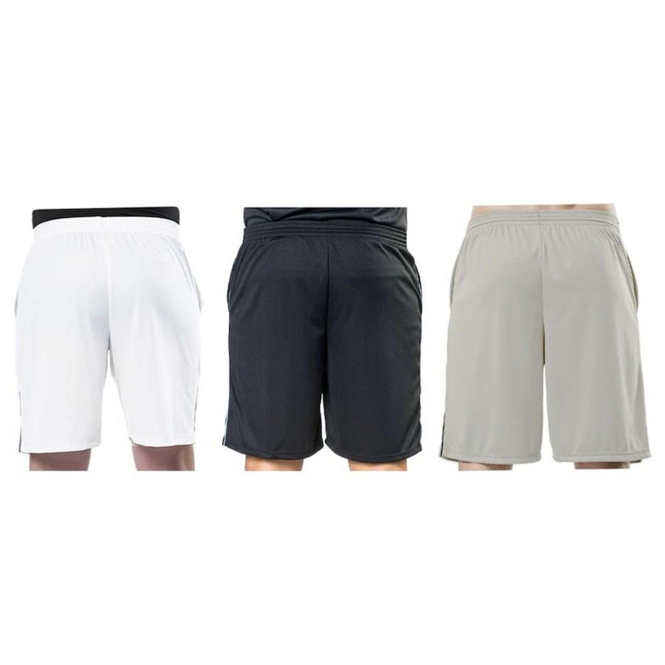 Kit Bermuda Elite Comfort - 3 Unidades - Masculina - Foto 2