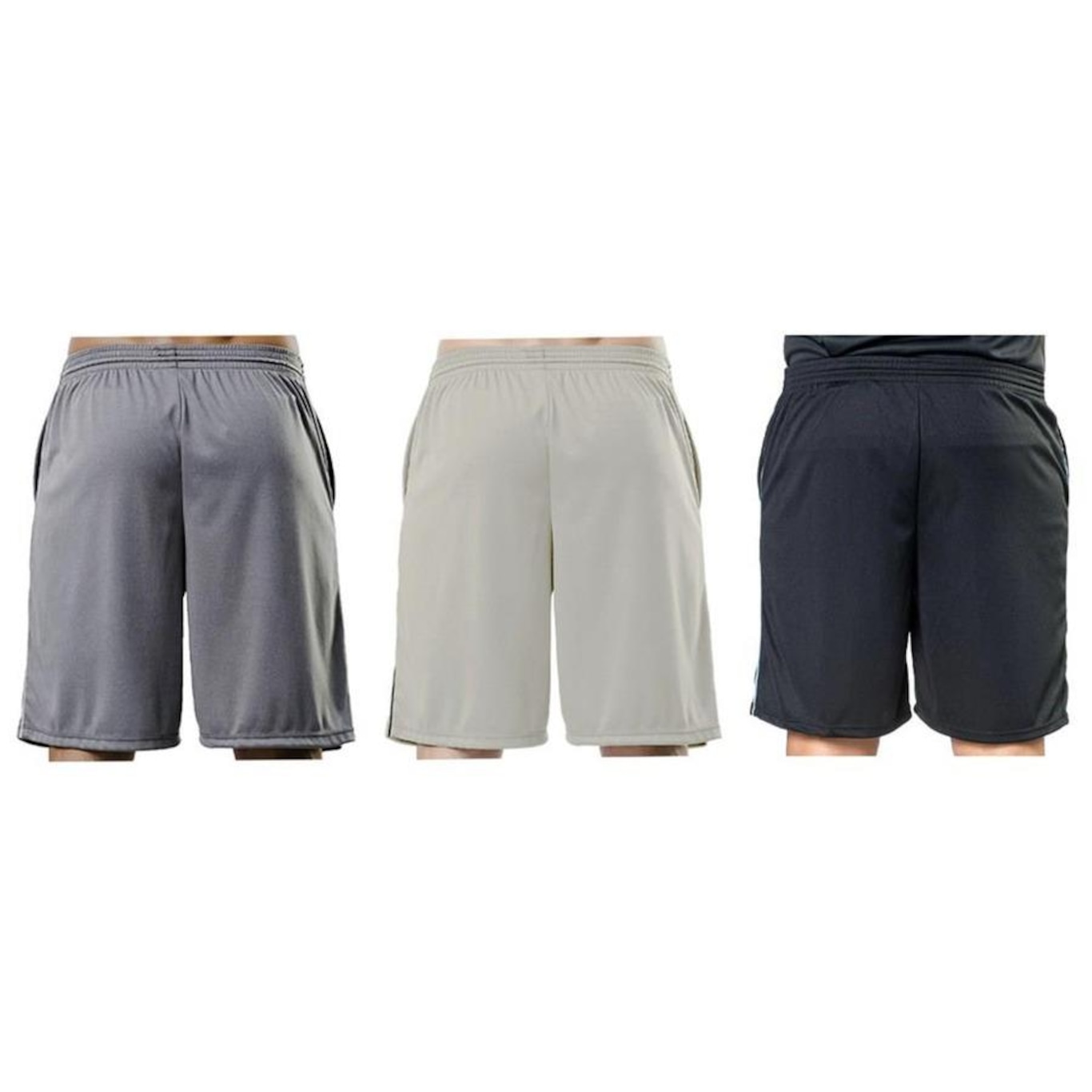 Kit Bermuda Elite Comfort - 3 Unidades - Masculina - Foto 2