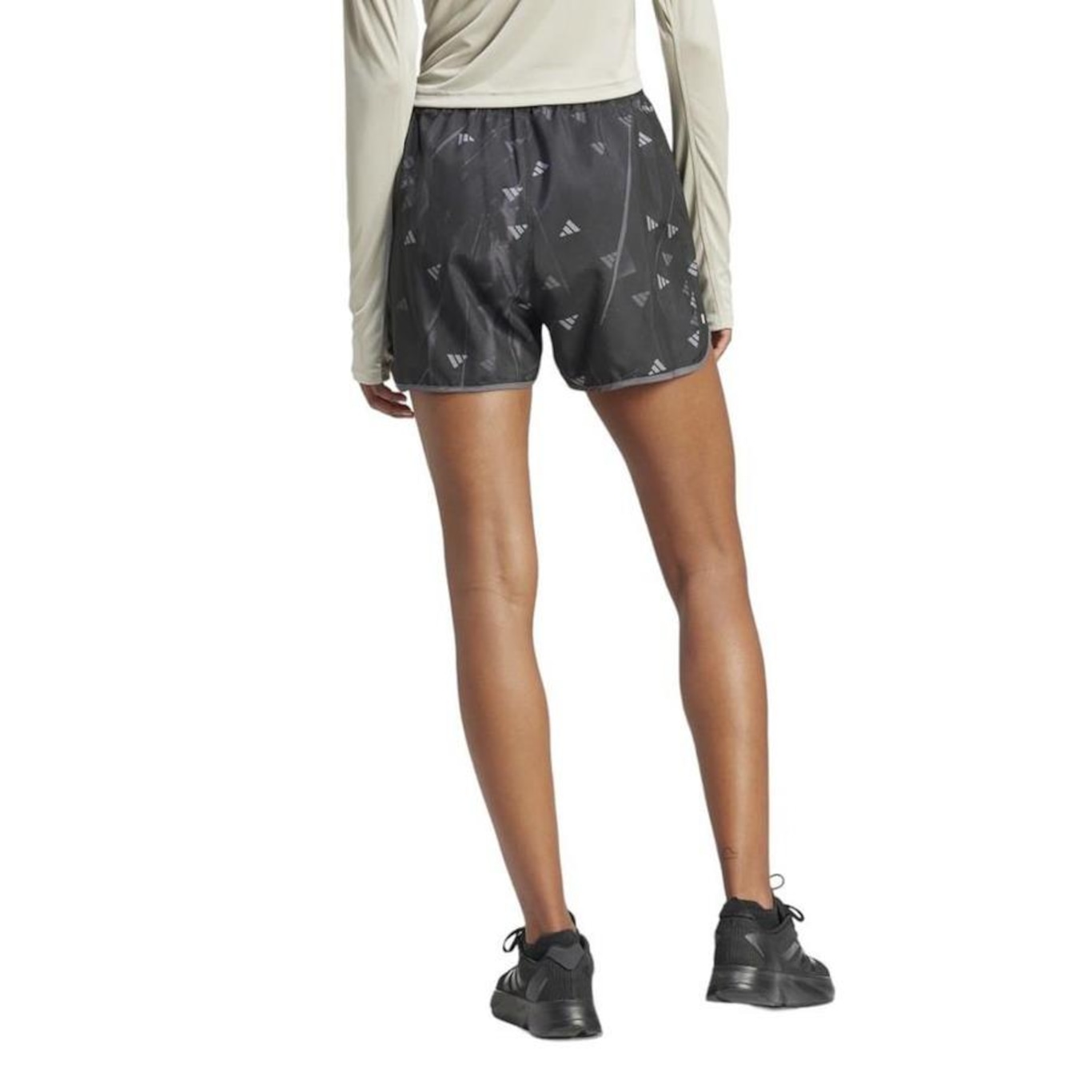 Short adidas Run It Brand Love - Feminino - Foto 2