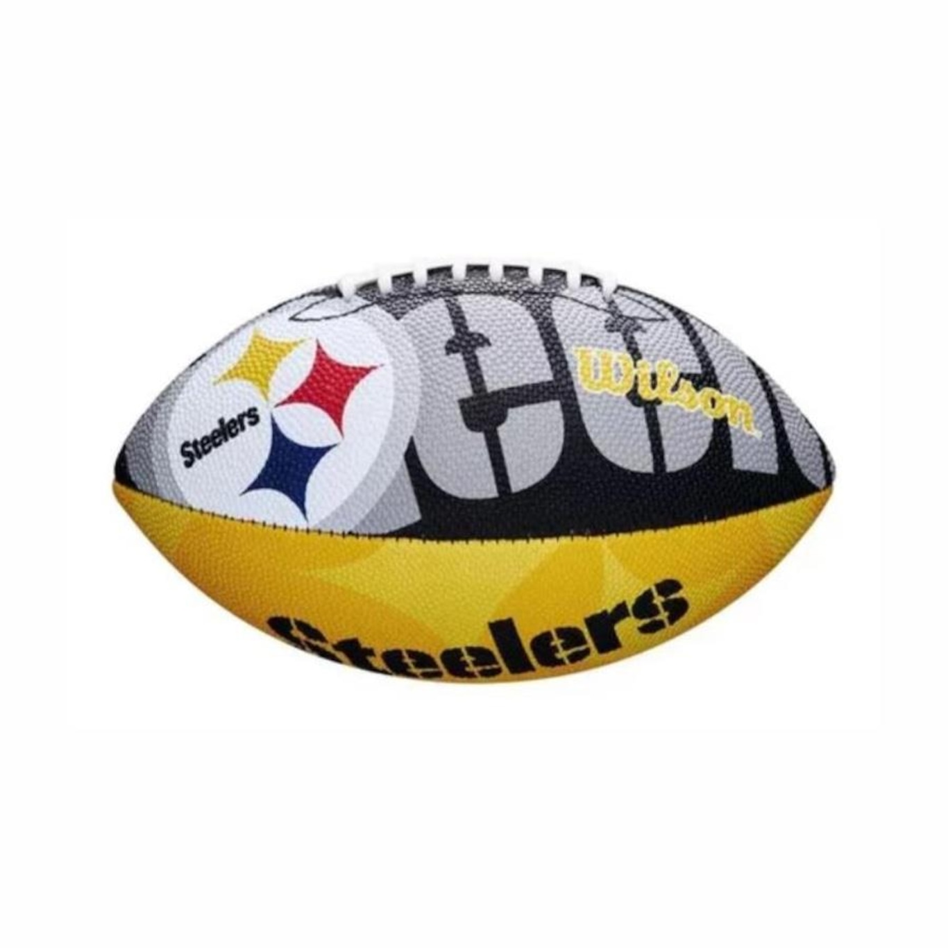 Bola de Futebol Americano Wilson Nfl Team Logo Jr Steelers - Foto 1