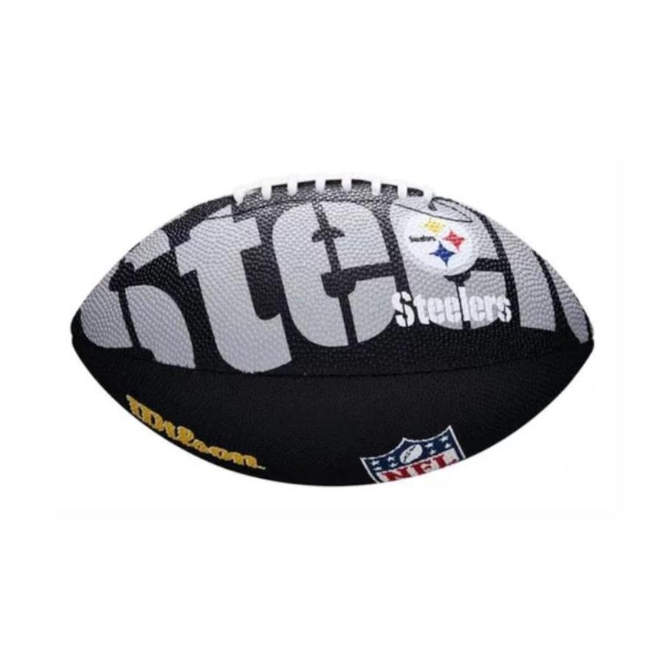 Bola de Futebol Americano Wilson Nfl Team Logo Jr Steelers - Foto 3