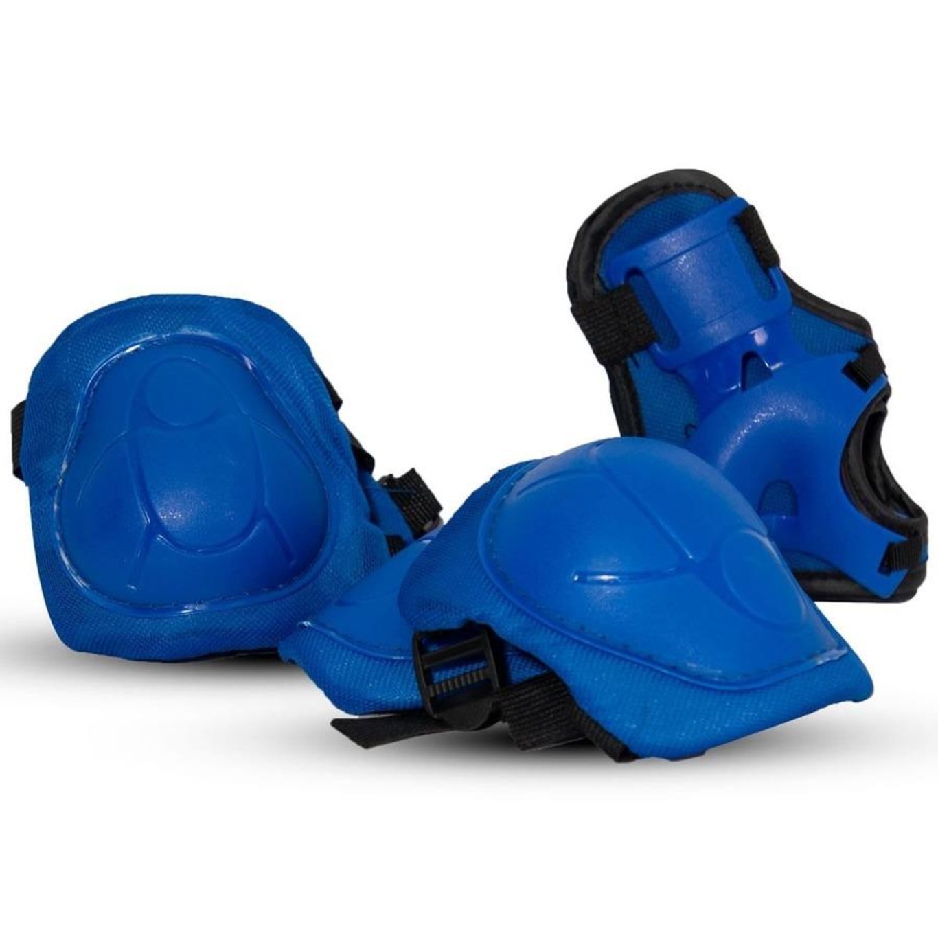 Kit Capacete com Joelheira Cotoveleira Munhequeira Rava - Infantil - Foto 4