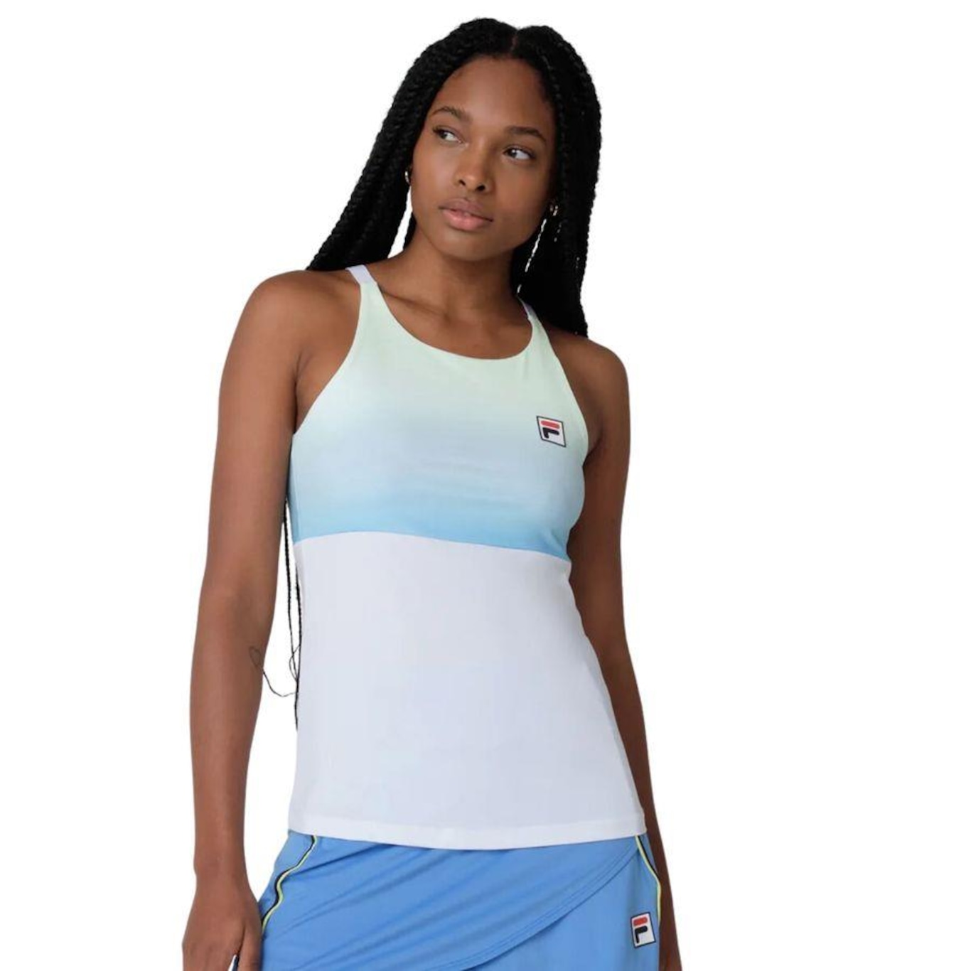 Camiseta Regata Fila Backspin Cami Tank Top - Feminina - Foto 1