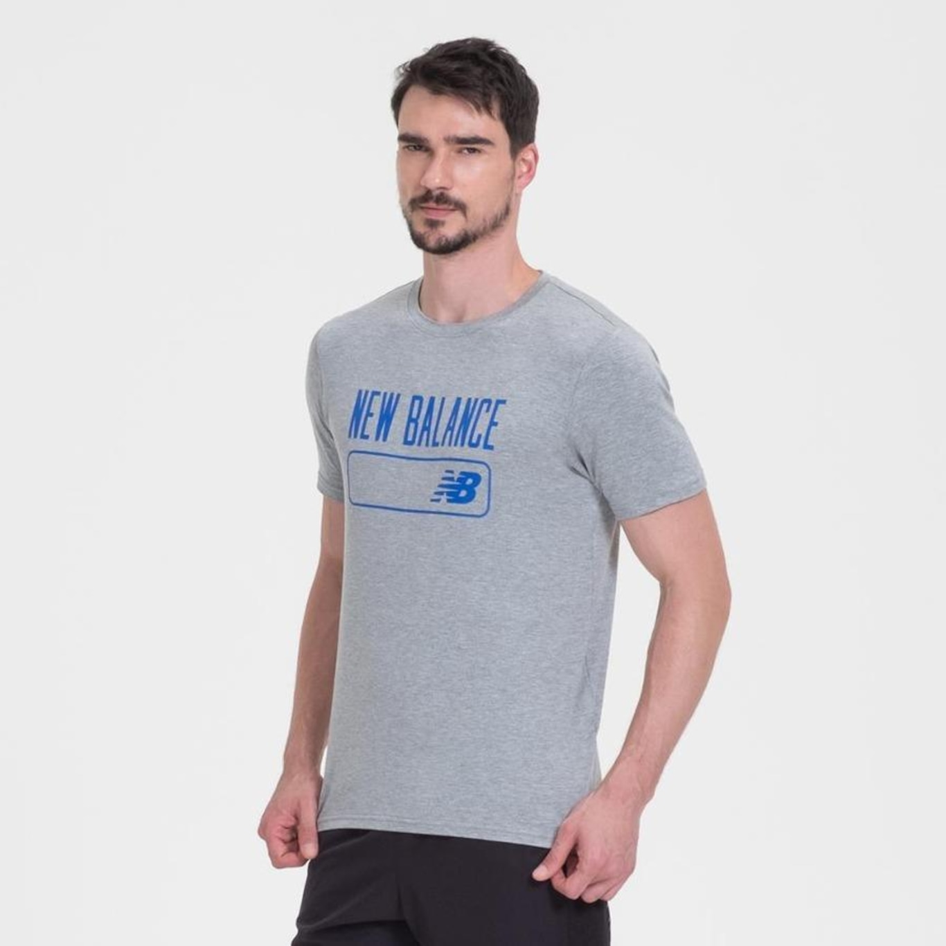 Camiseta New Balance Tenacity Print - Masculina - Foto 2