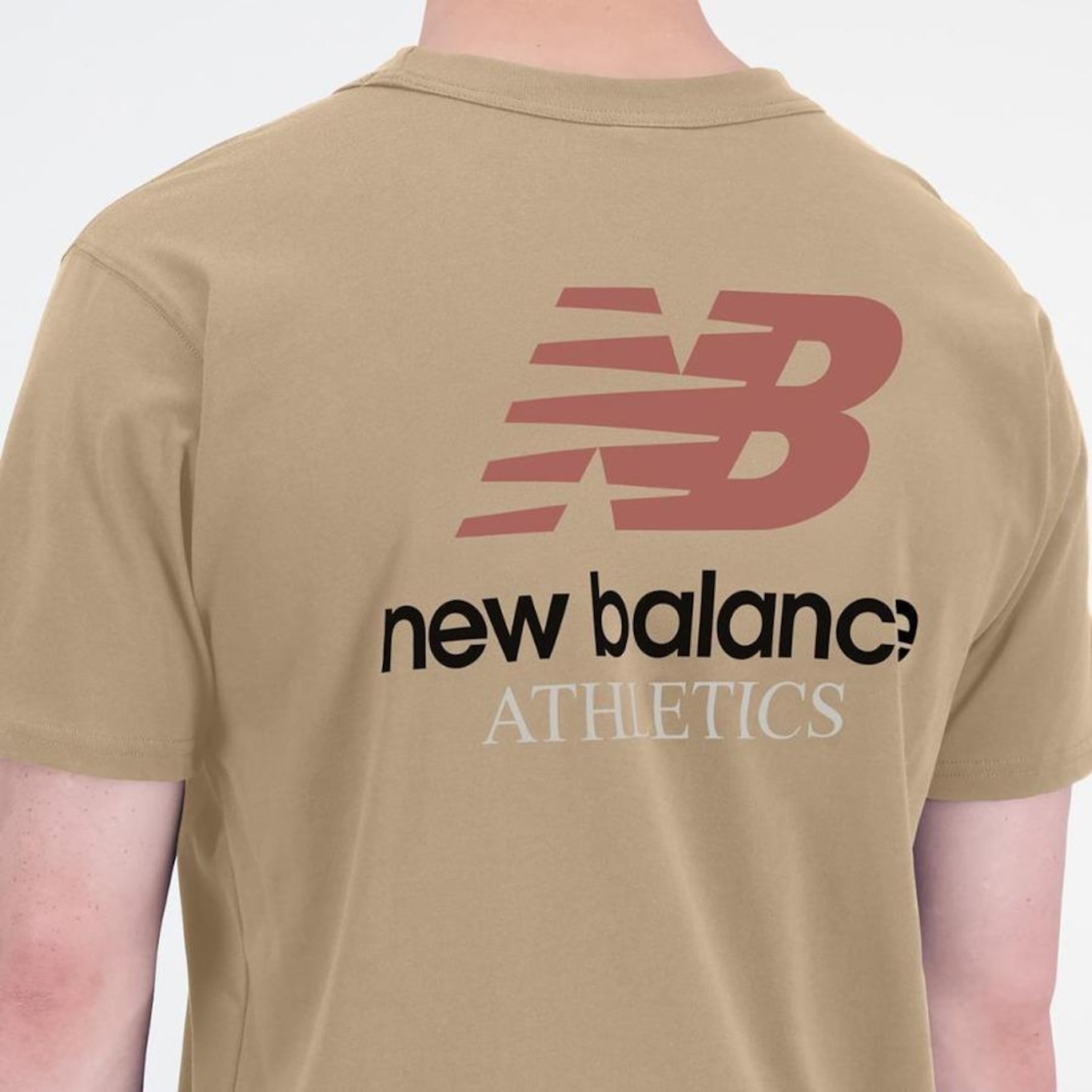 Camiseta New Balance Athletics Graphic - Masculina - Foto 4