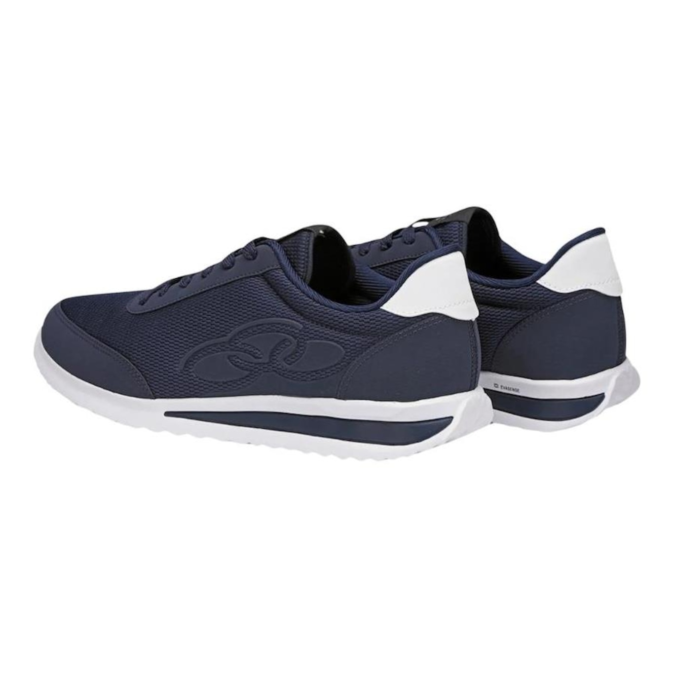 Tênis Olympikus Poseidon Casual Marinho e Branco - Masculino - Foto 2