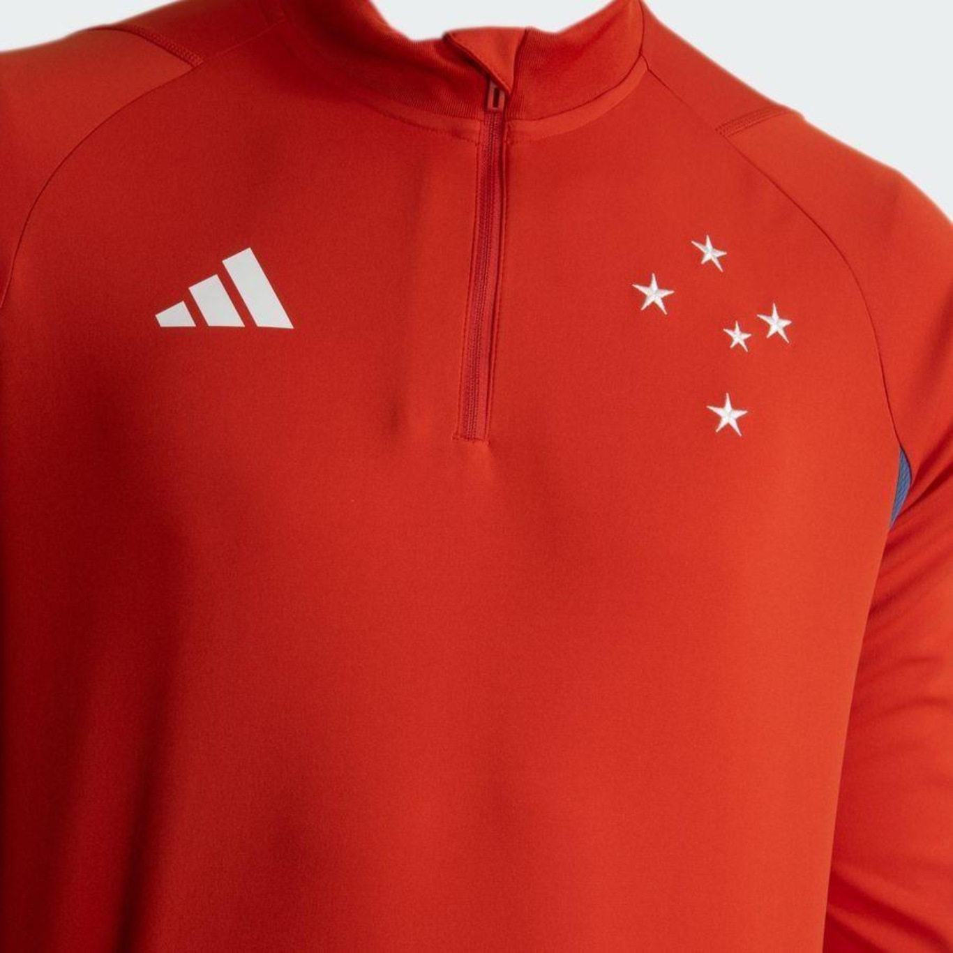 Blusão de Moletom do Cruzeiro Comissão 24/25 adidas - Masculino - Foto 3