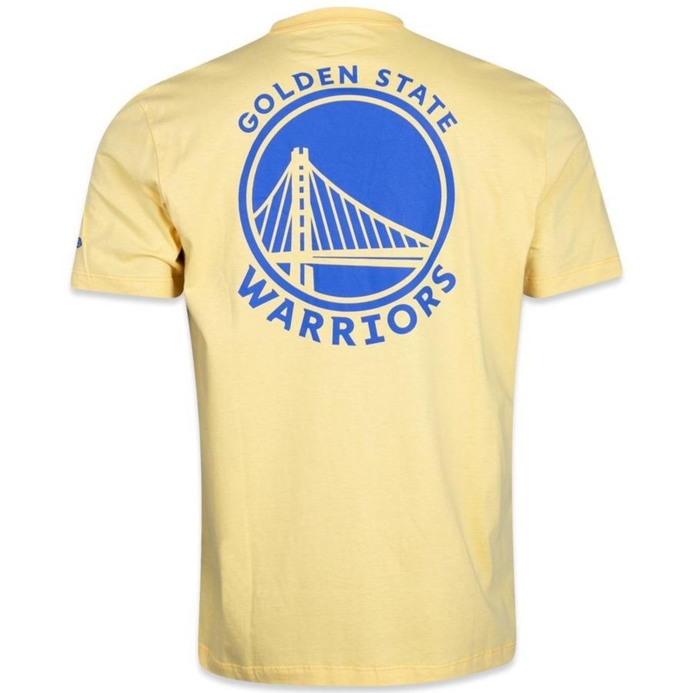 Camiseta New Era Regular Golden State Warriors Core NBA - Masculina - Foto 1