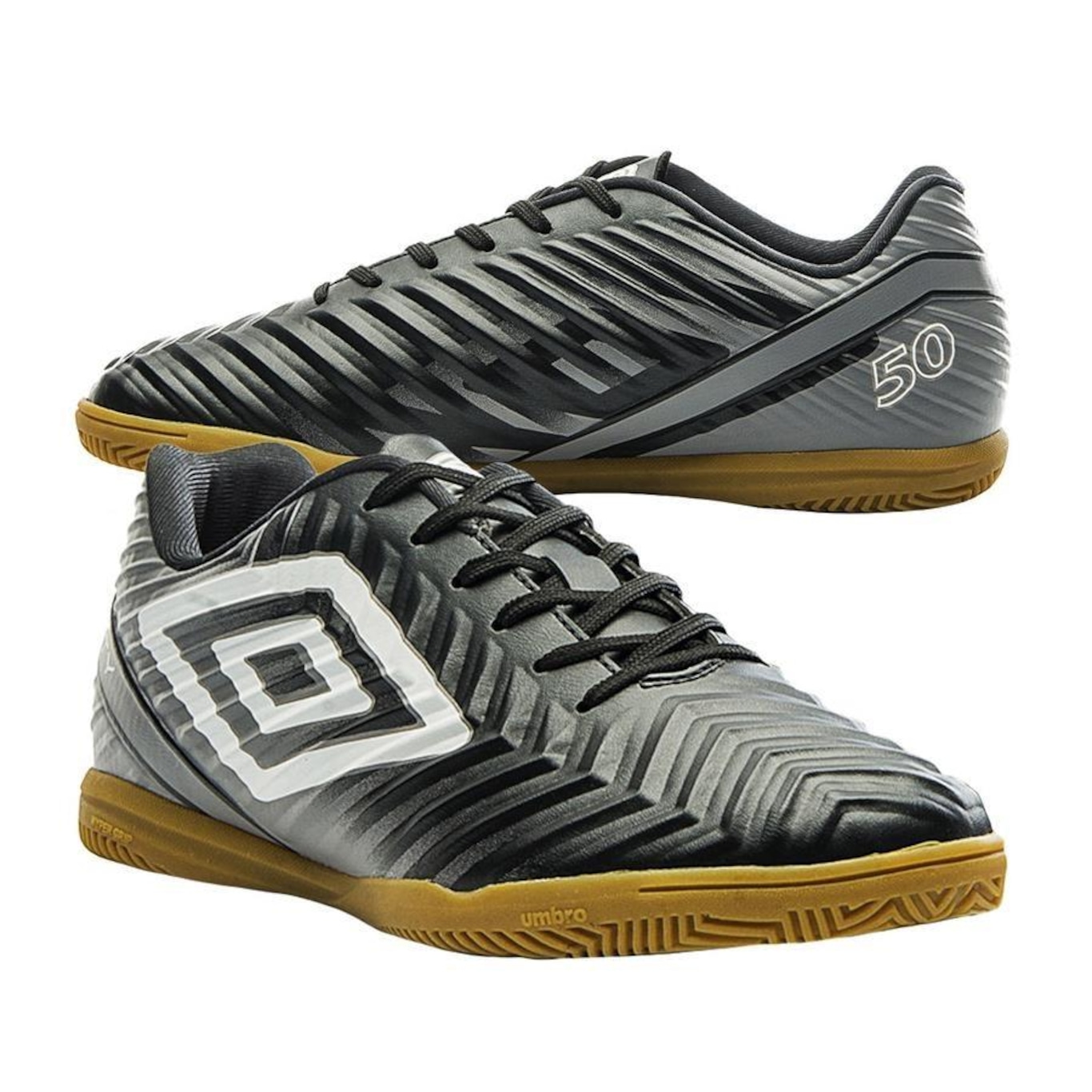 Chuteira Futsal Umbro Fifty V + Meião - Adulto - Foto 2