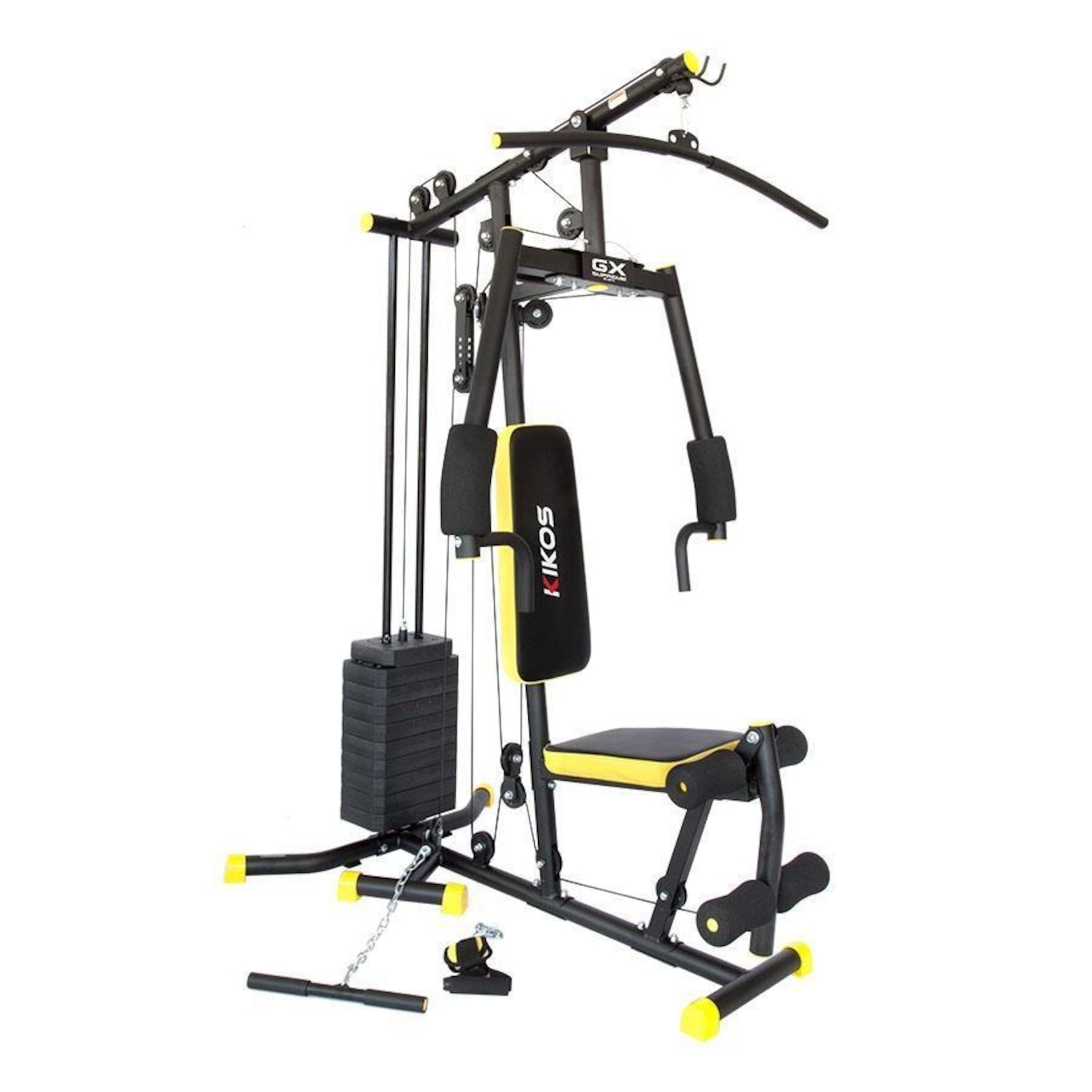 Estação de Musculação Kikos Gx Supreme Black - Torre 45Kg - Foto 1