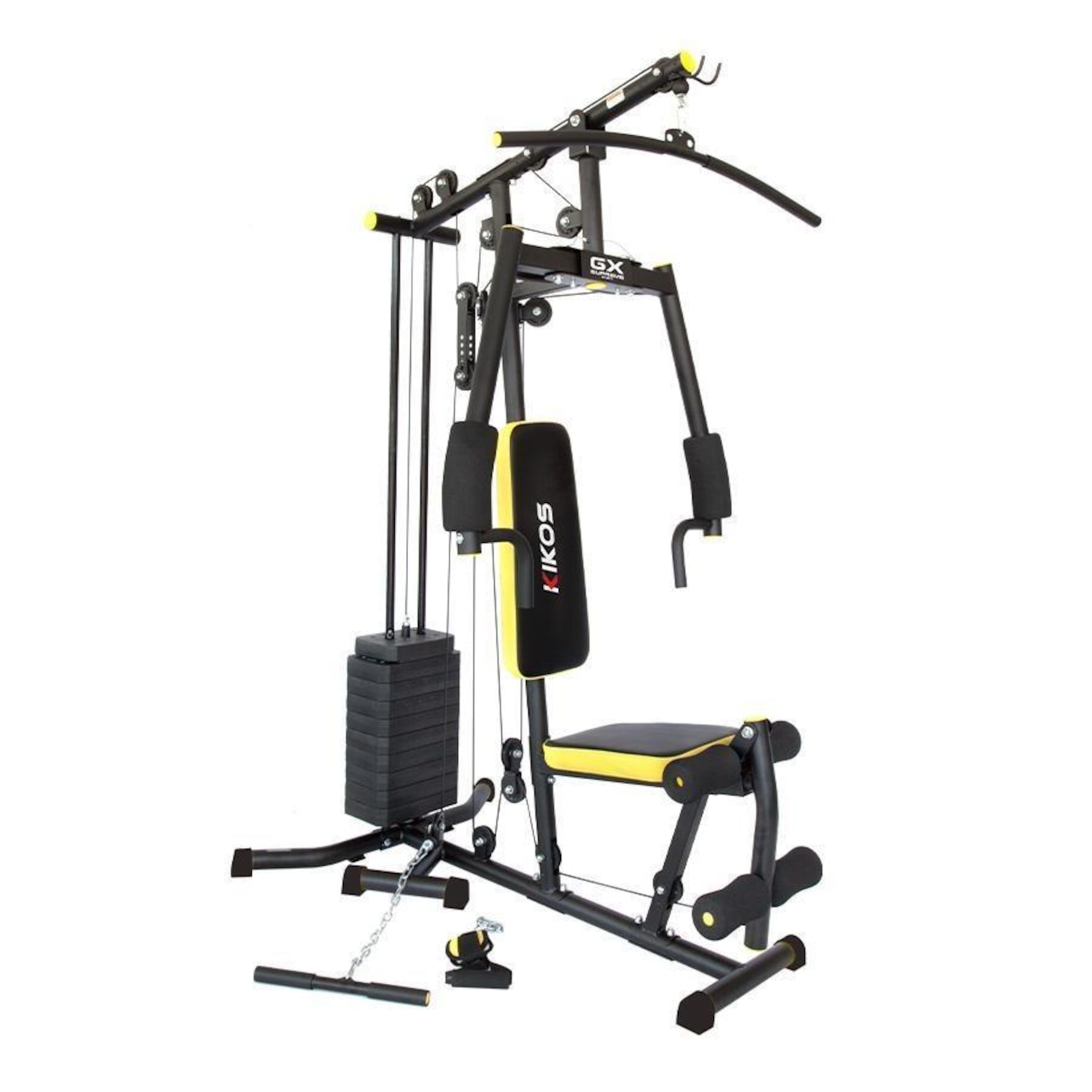 Estação de Musculação Kikos Gx Supreme Black - Torre 45Kg - Foto 4