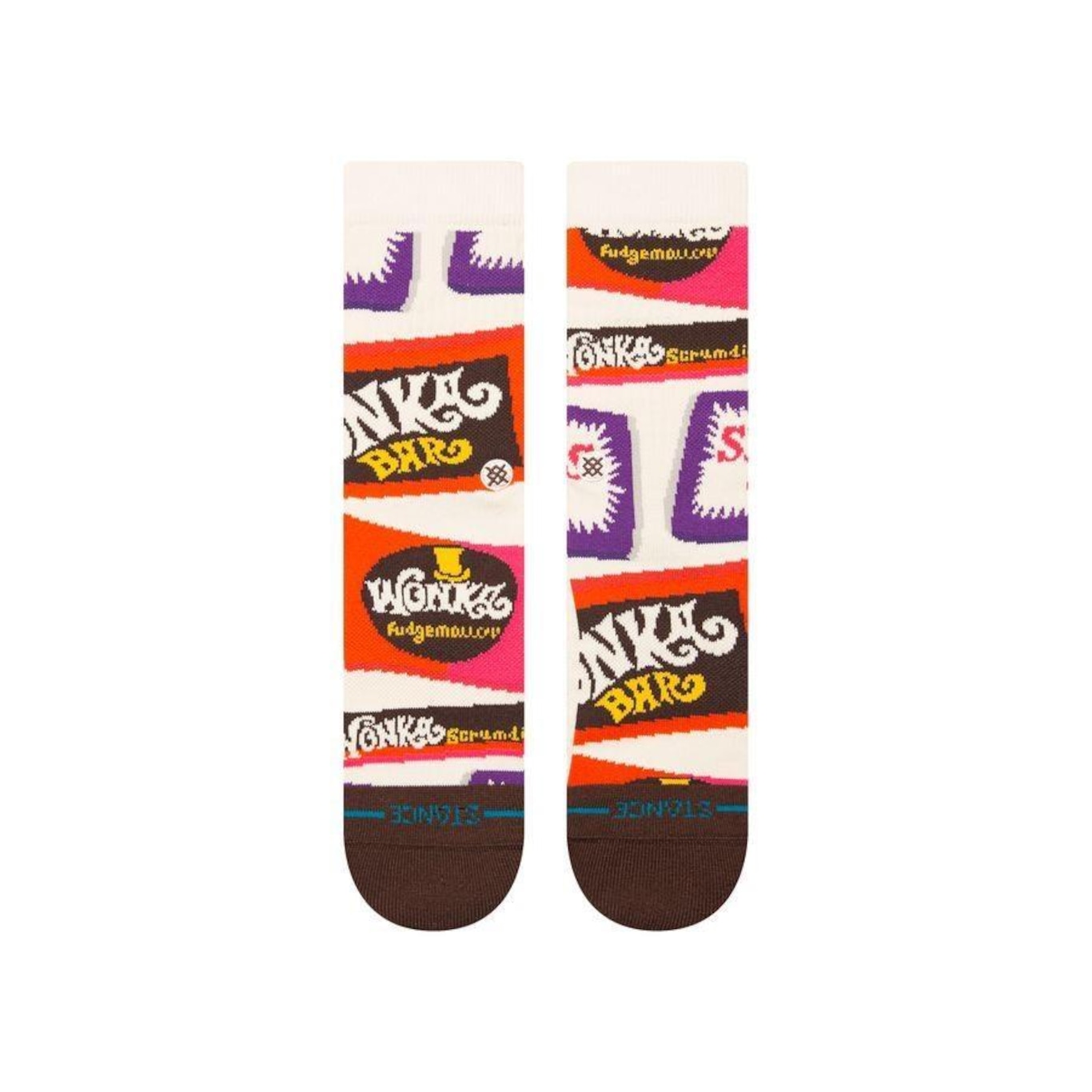 Meia Stance Collab Wonka Bars Multicolocrida - Unissex - Foto 3