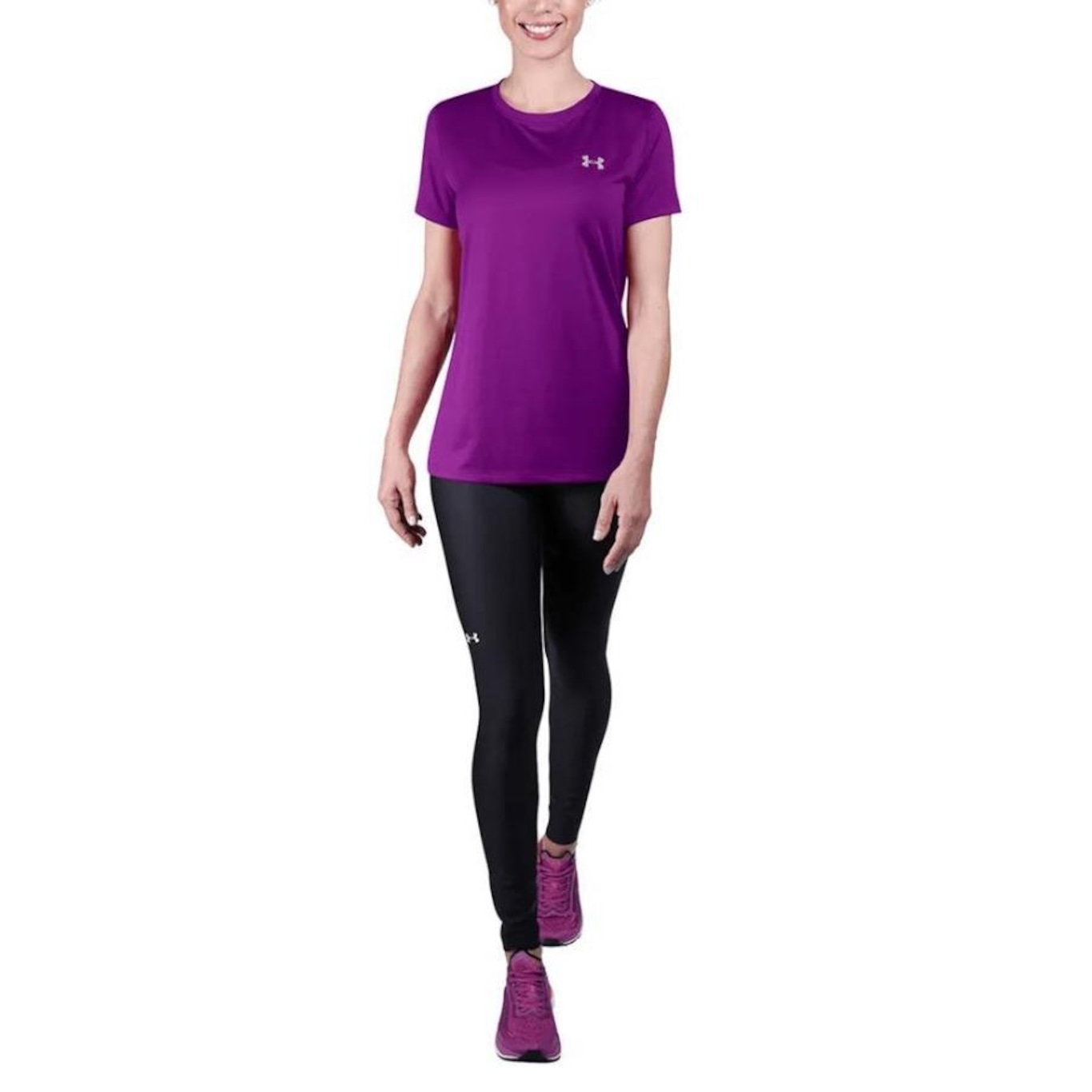 Camiseta Under Armour Tech Ssc - Feminina - Foto 5