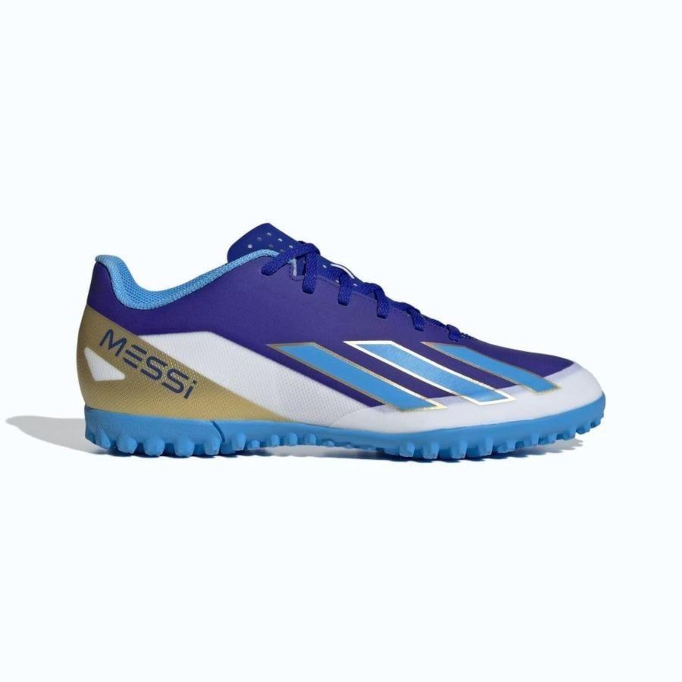 Chuteira Society adidas X Crazyfast Club Tf Messi - Adulto - Foto 1